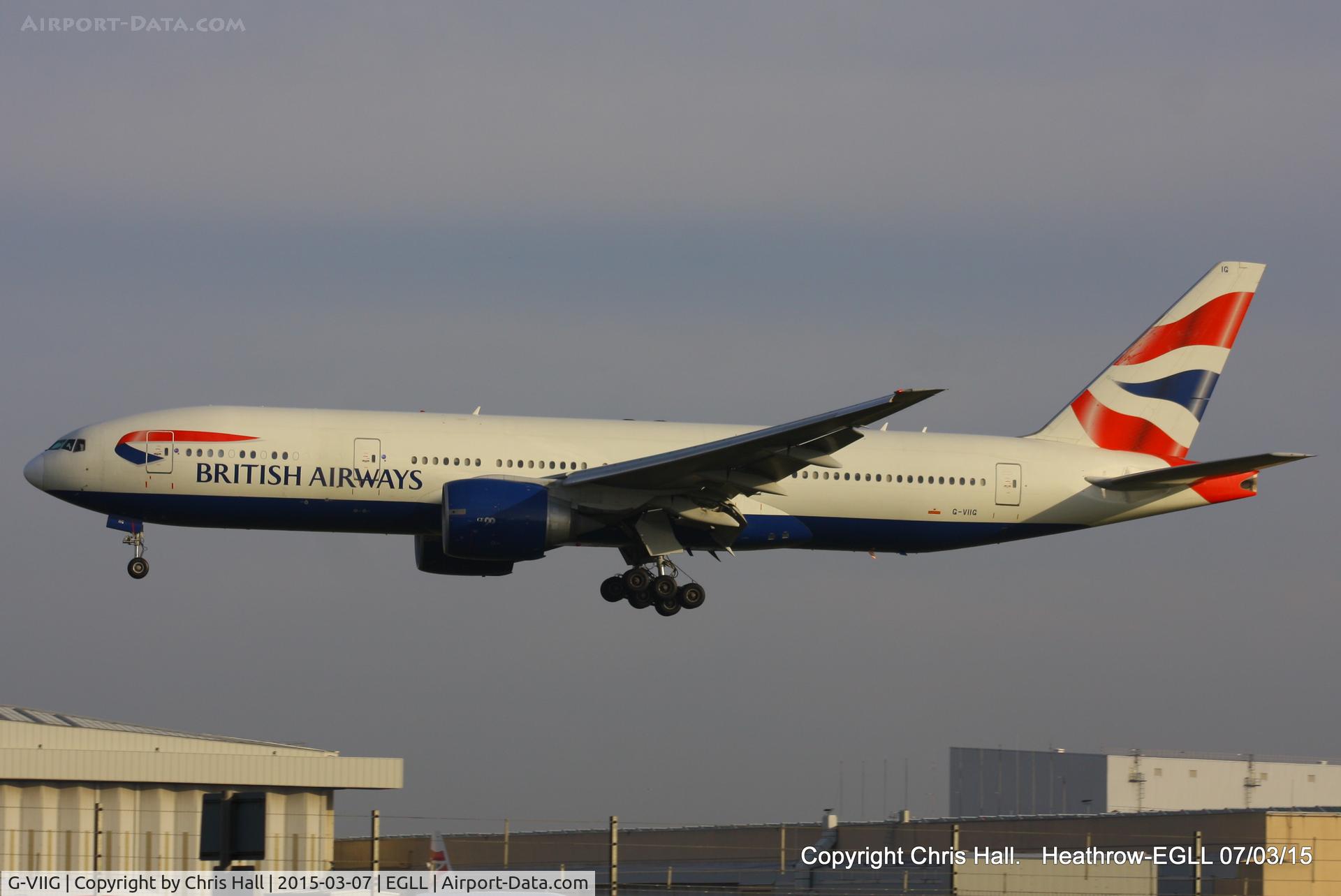 G-VIIG, 1997 Boeing 777-236/ER C/N 27489, British Airways
