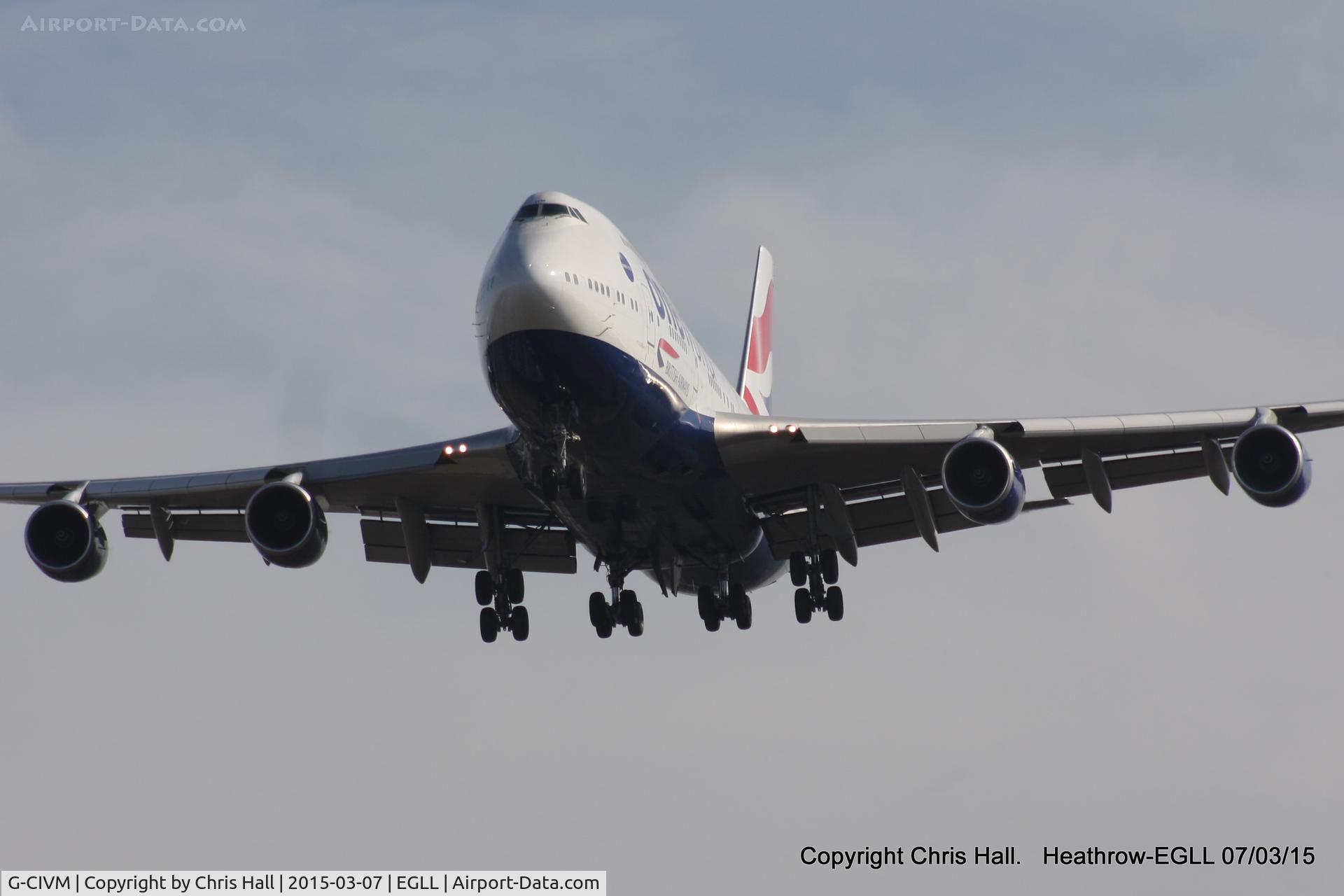 G-CIVM, 1997 Boeing 747-436 C/N 28700, British Airways