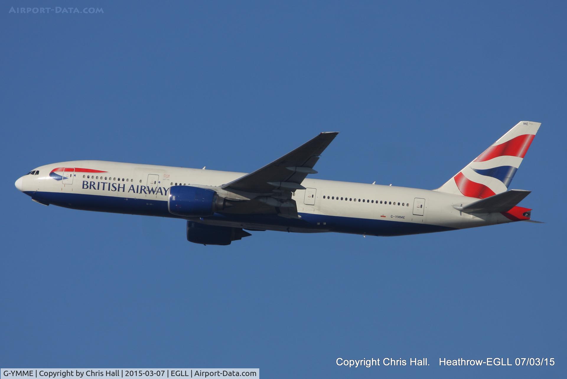 G-YMME, 2000 Boeing 777-236/ER C/N 30306, British Airways