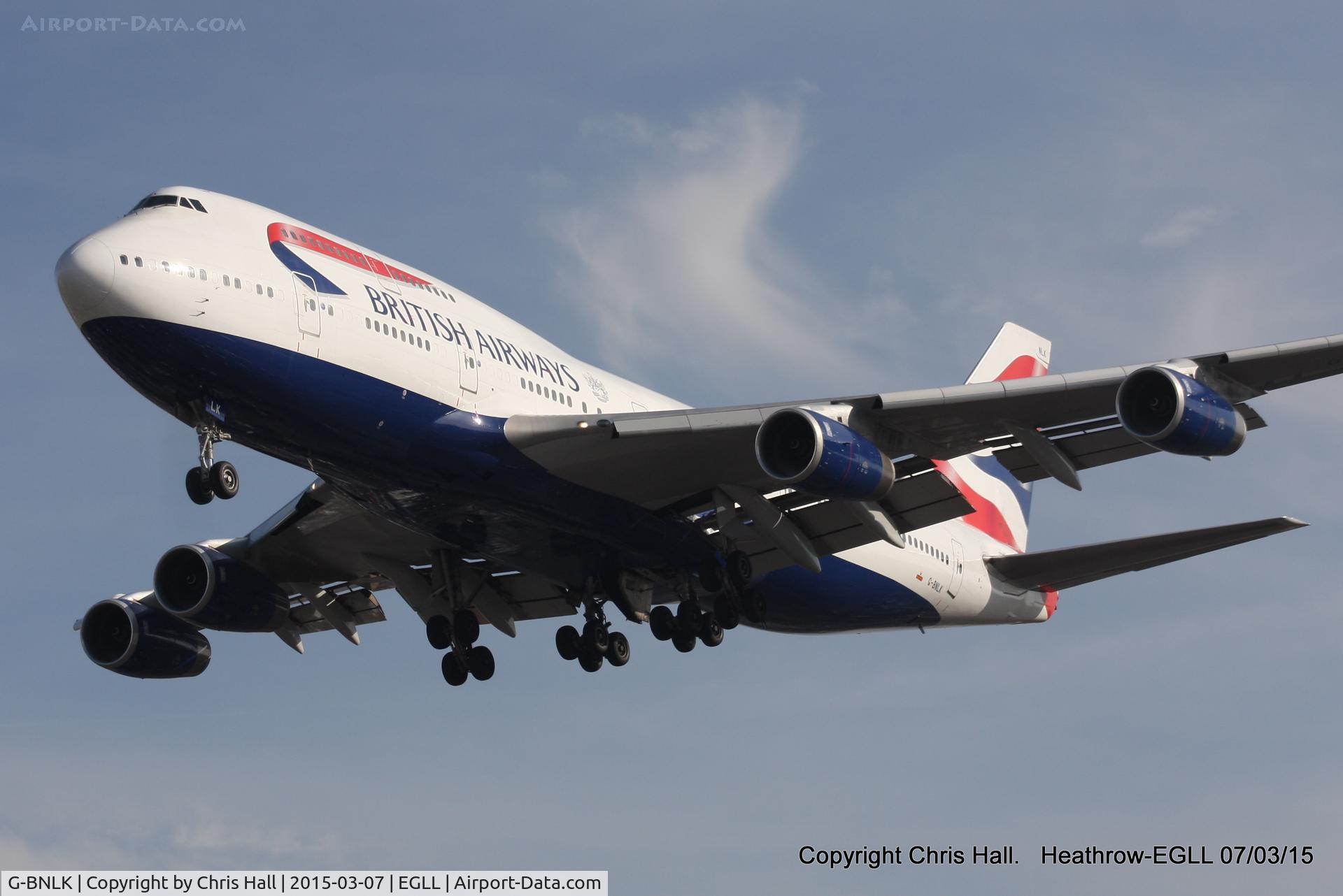 G-BNLK, 1990 Boeing 747-436 C/N 24053, British Airways