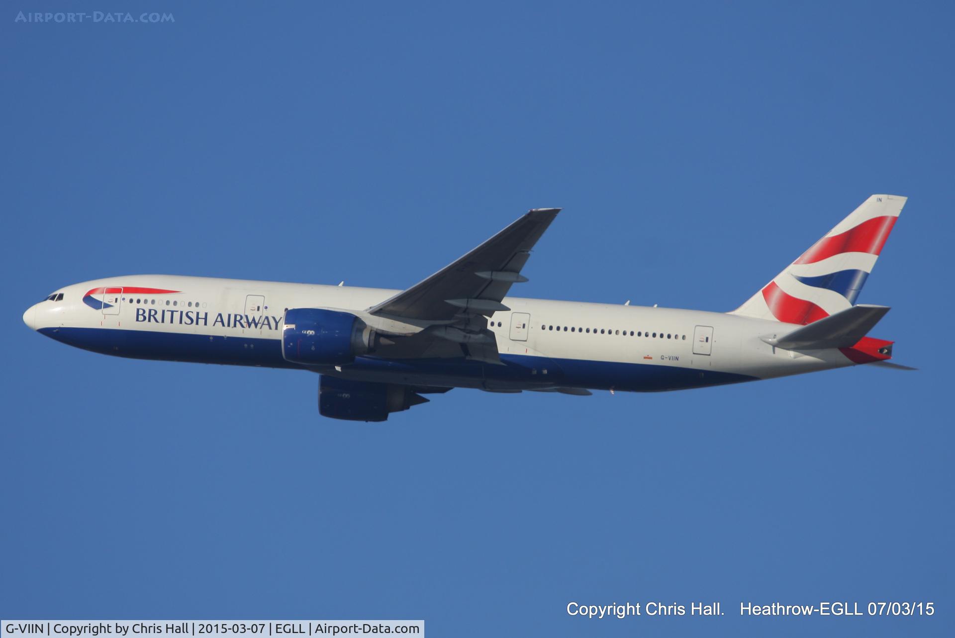 G-VIIN, 1998 Boeing 777-236 C/N 29319, British Airways