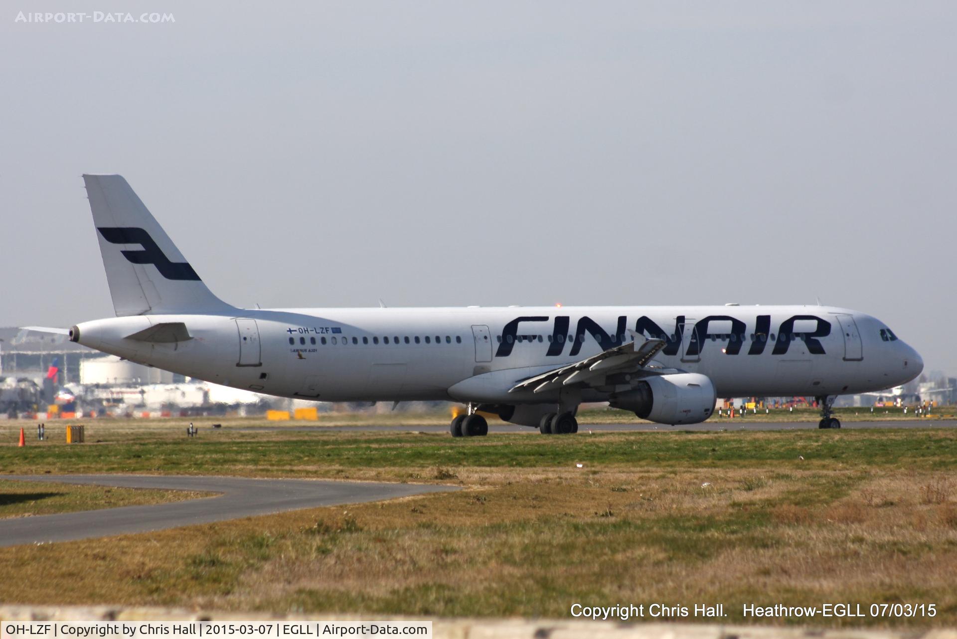 OH-LZF, 2004 Airbus A321-211 C/N 2208, Finnair
