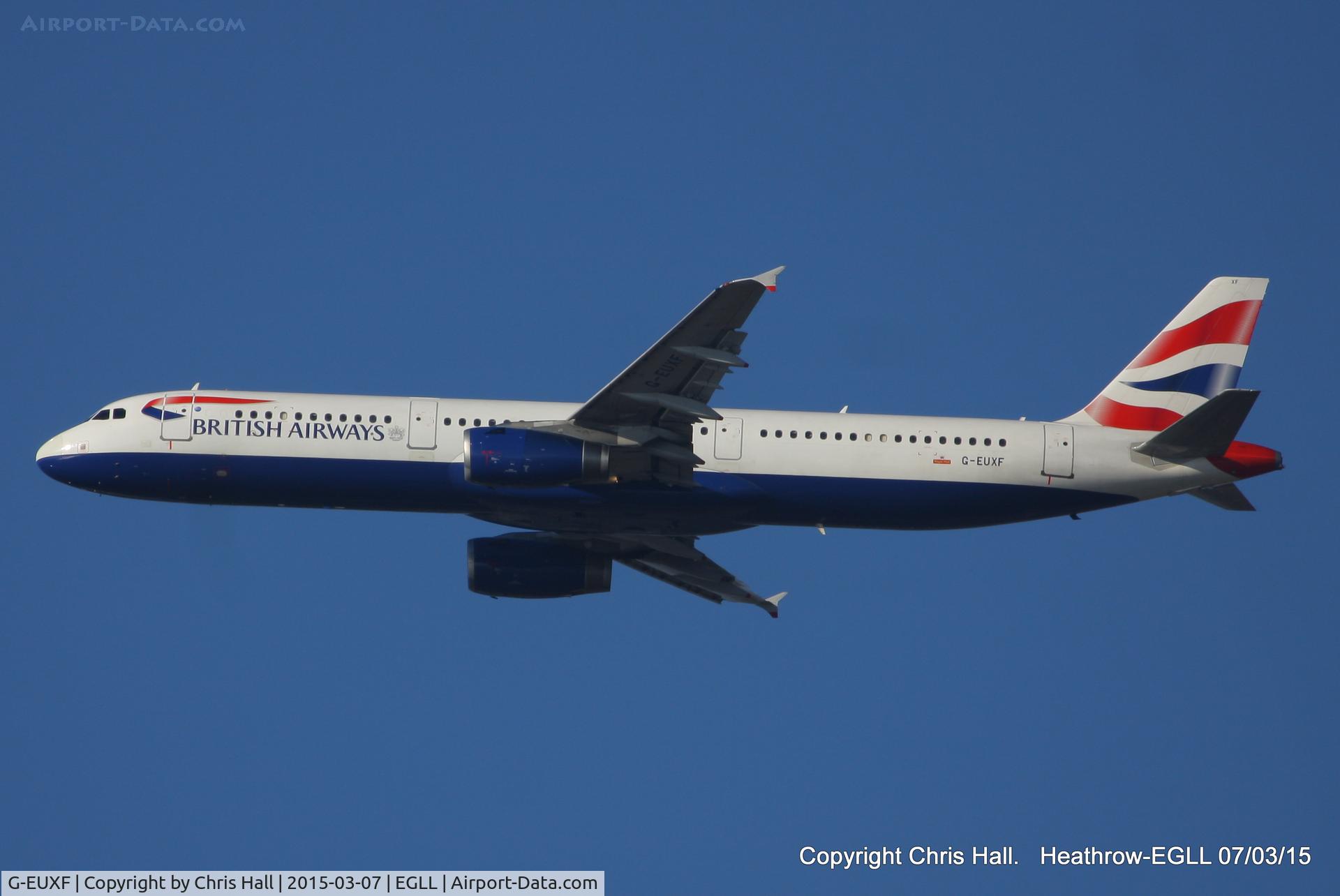 G-EUXF, 2004 Airbus A321-231 C/N 2324, British Airways