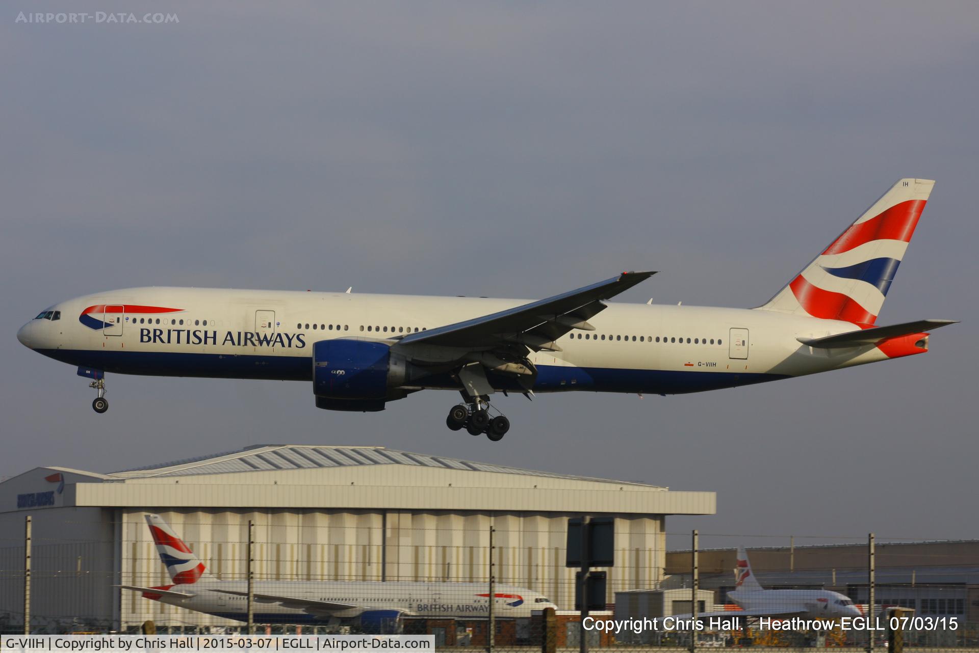 G-VIIH, 1997 Boeing 777-236 C/N 27490, British Airways