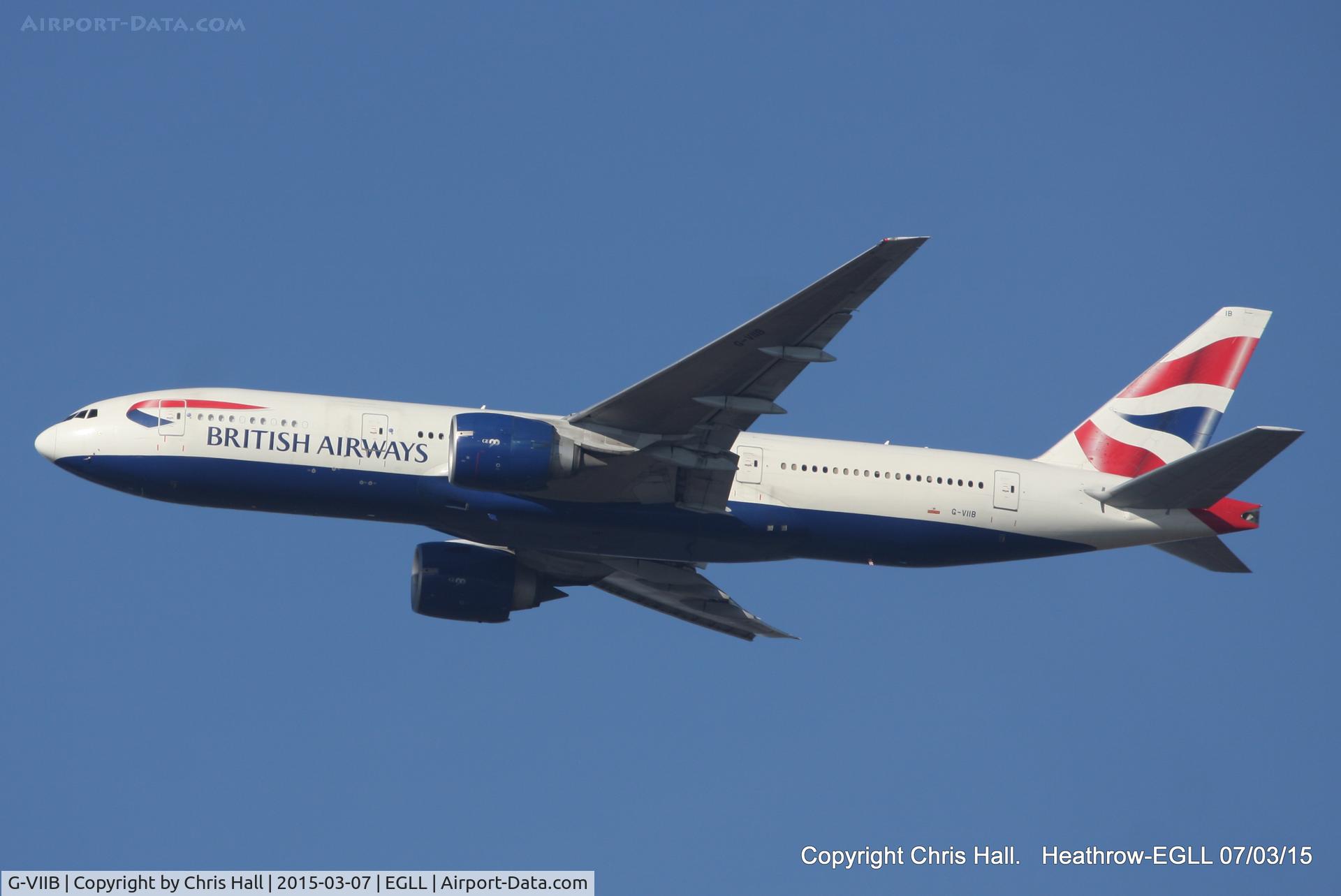 G-VIIB, 1997 Boeing 777-236 C/N 27484, British Airways