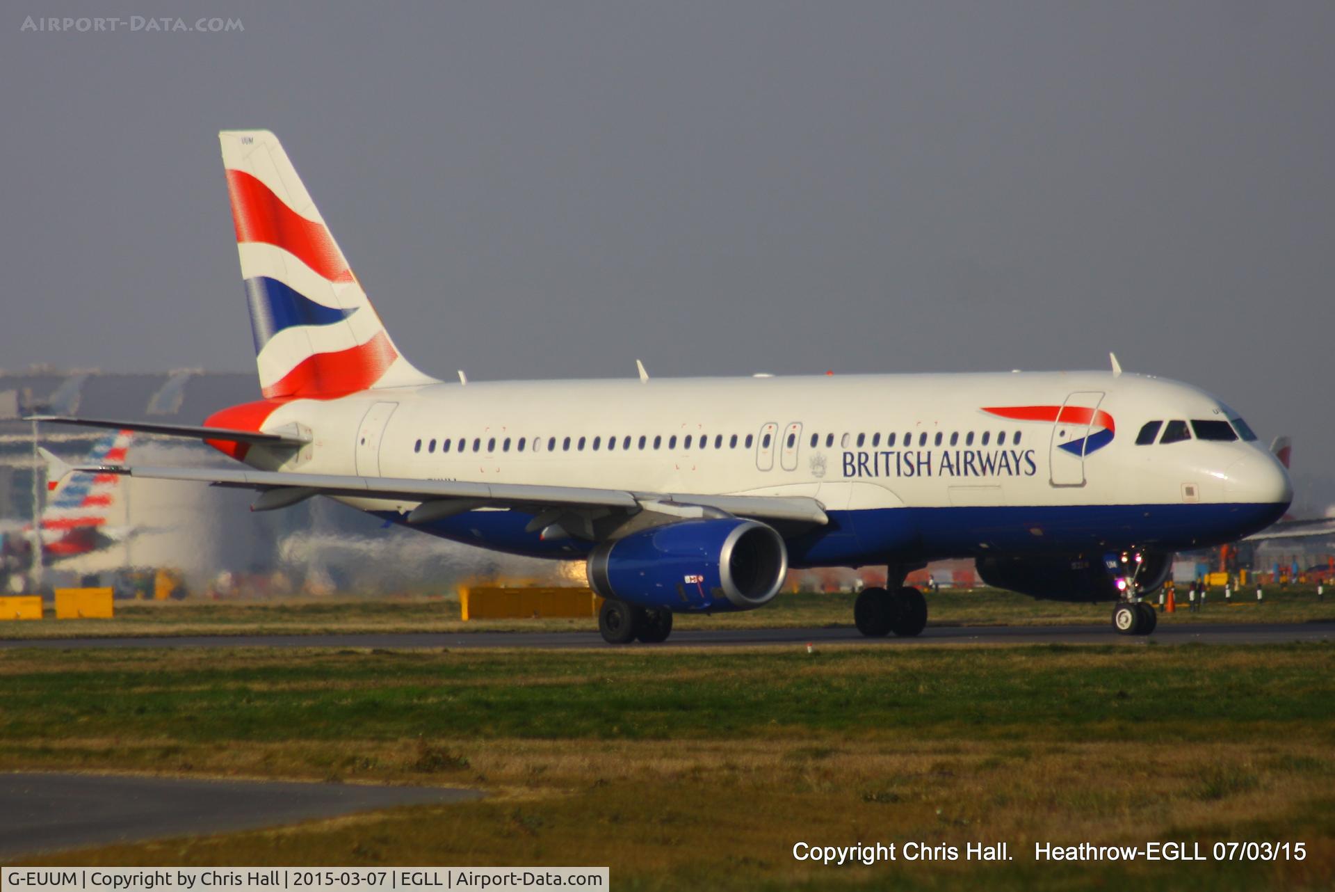G-EUUM, 2002 Airbus A320-232 C/N 1907, British Airways