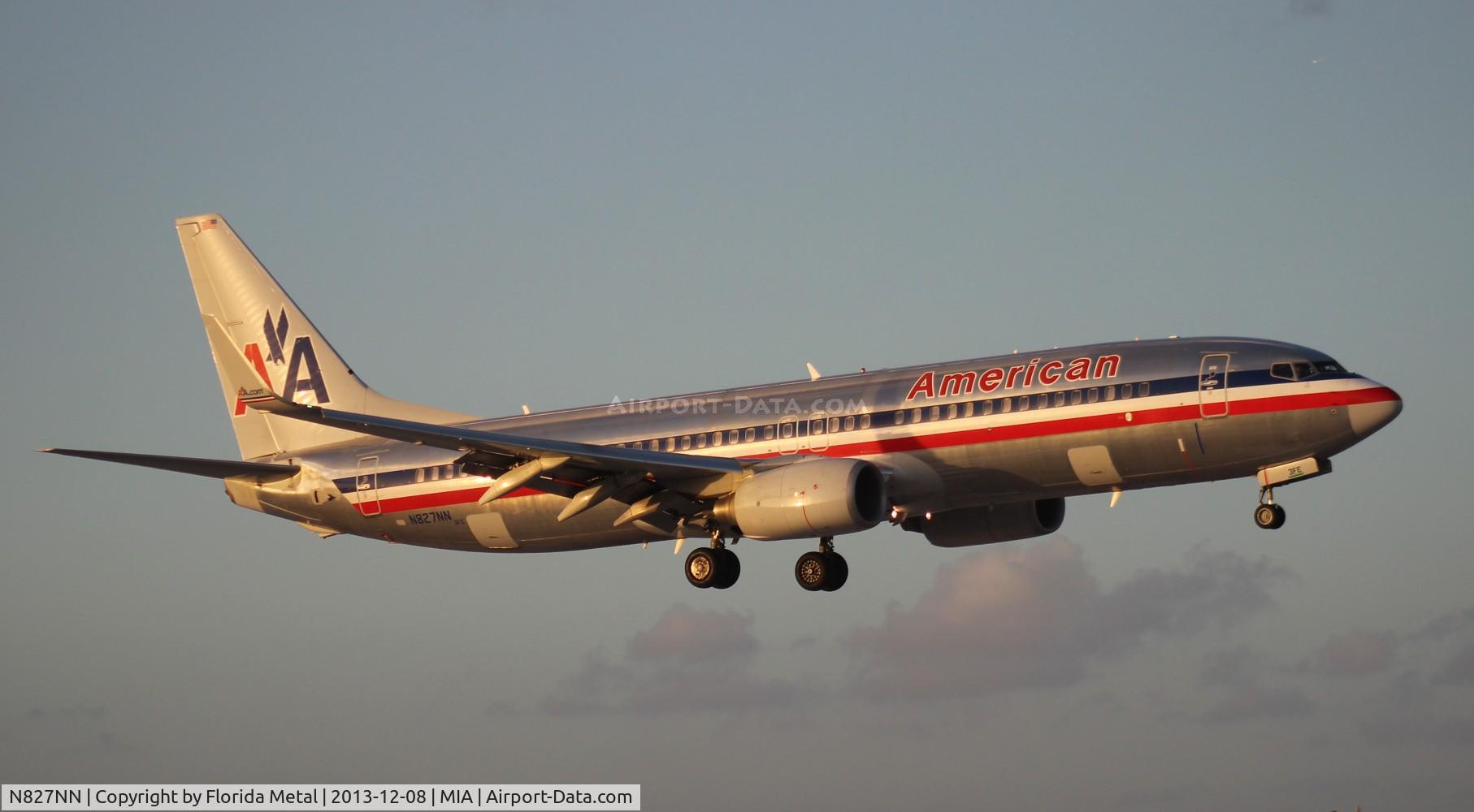 N827NN, 2010 Boeing 737-823 C/N 33209, American