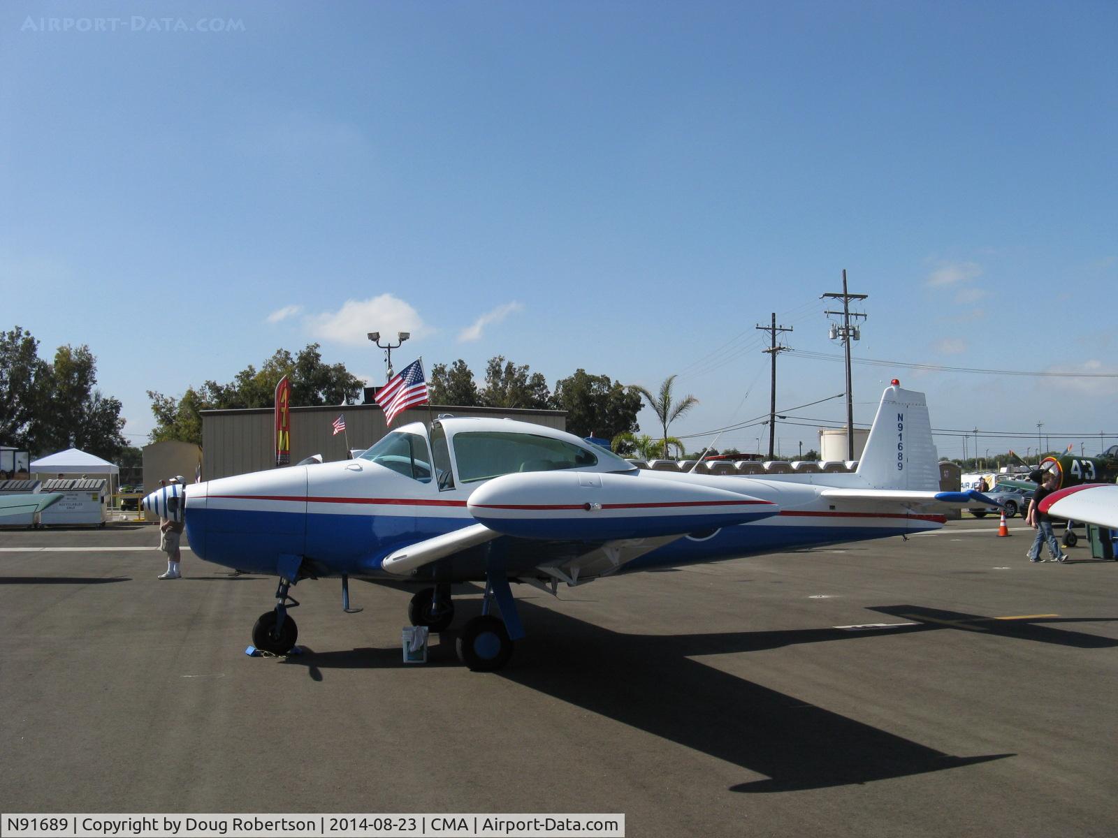 N91689, 1946 North American Navion (NA-145) C/N NAV-4-431, 1946 North American NAVION, Continental E225 upgrade, many mods