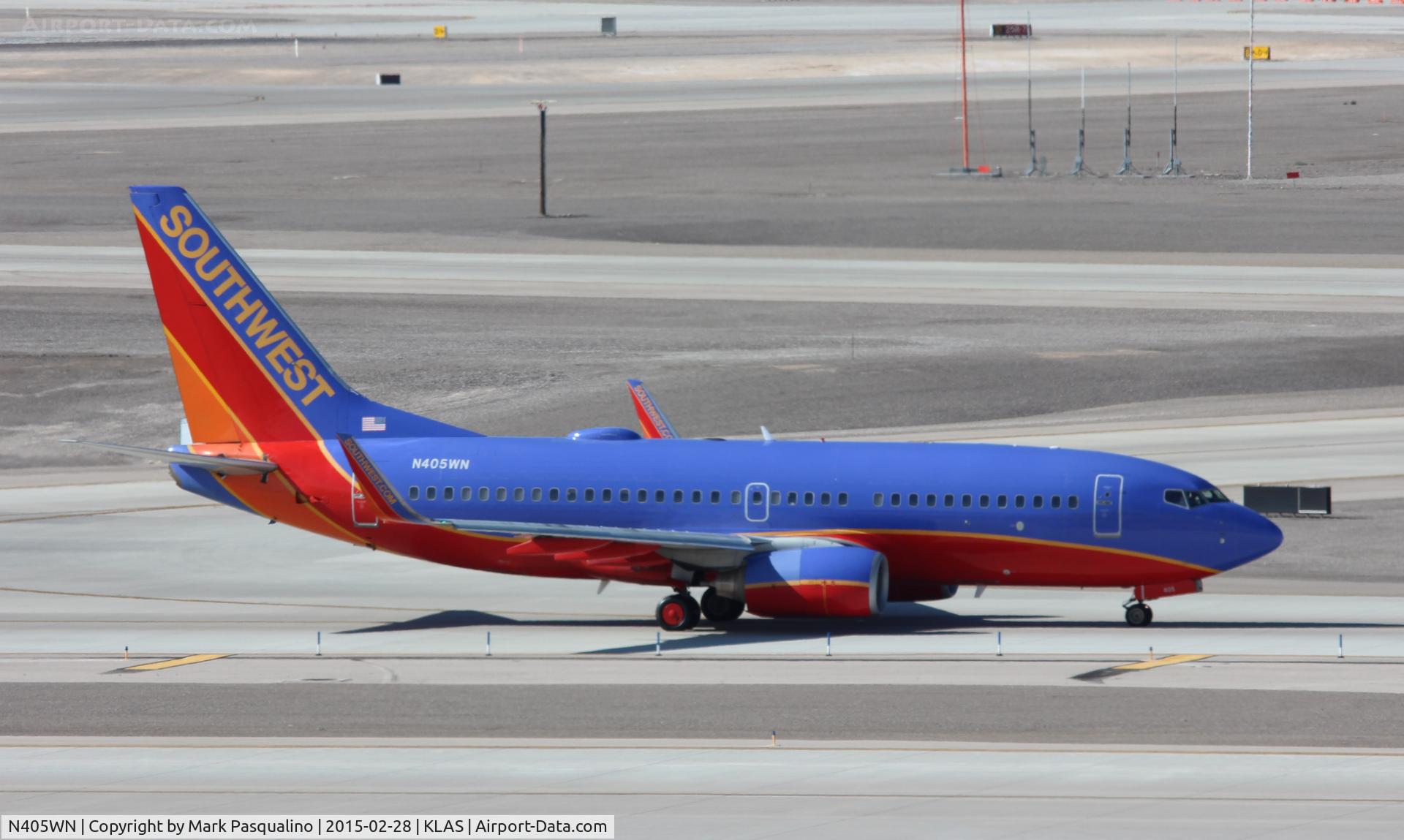 N405WN, 2001 Boeing 737-7H4 C/N 27893, Boeing 737-700