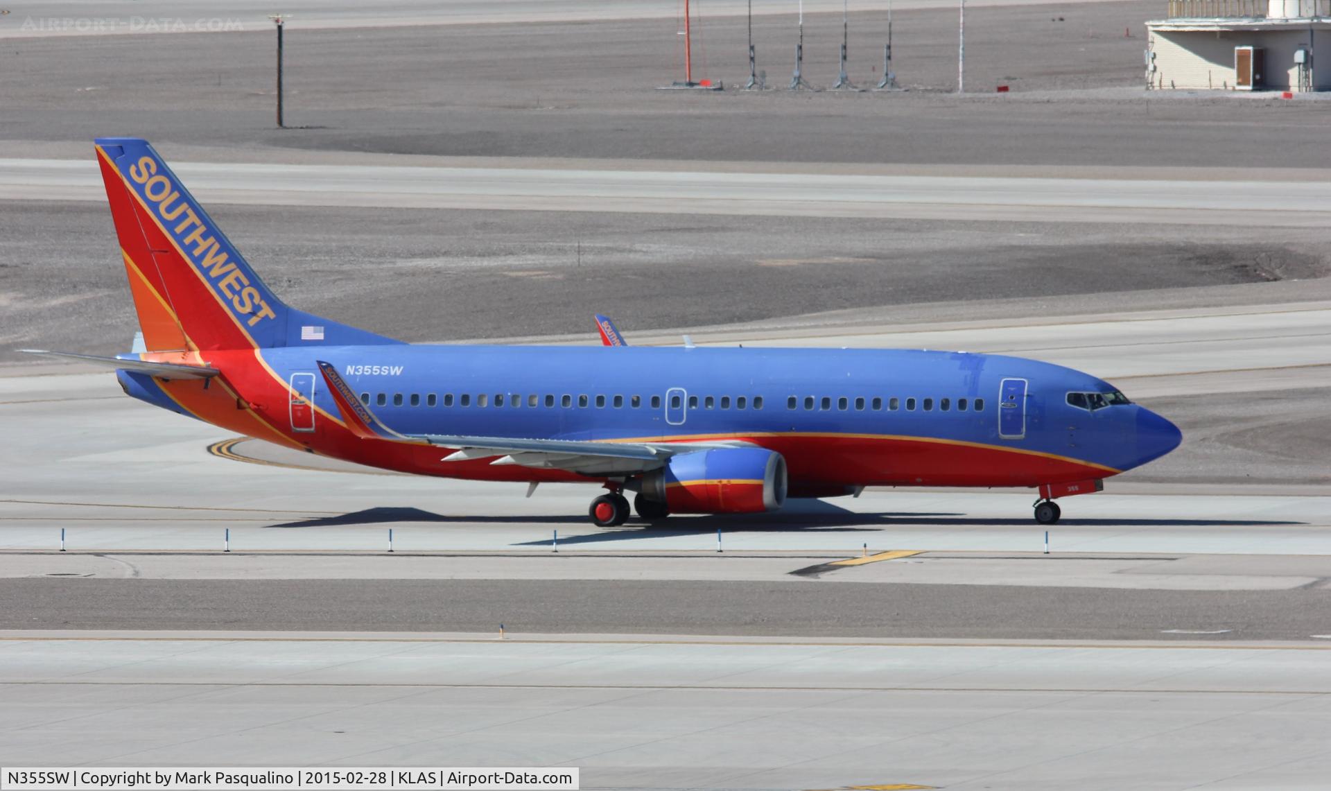 N355SW, 1991 Boeing 737-3H4 C/N 25250, Boeing 737-300