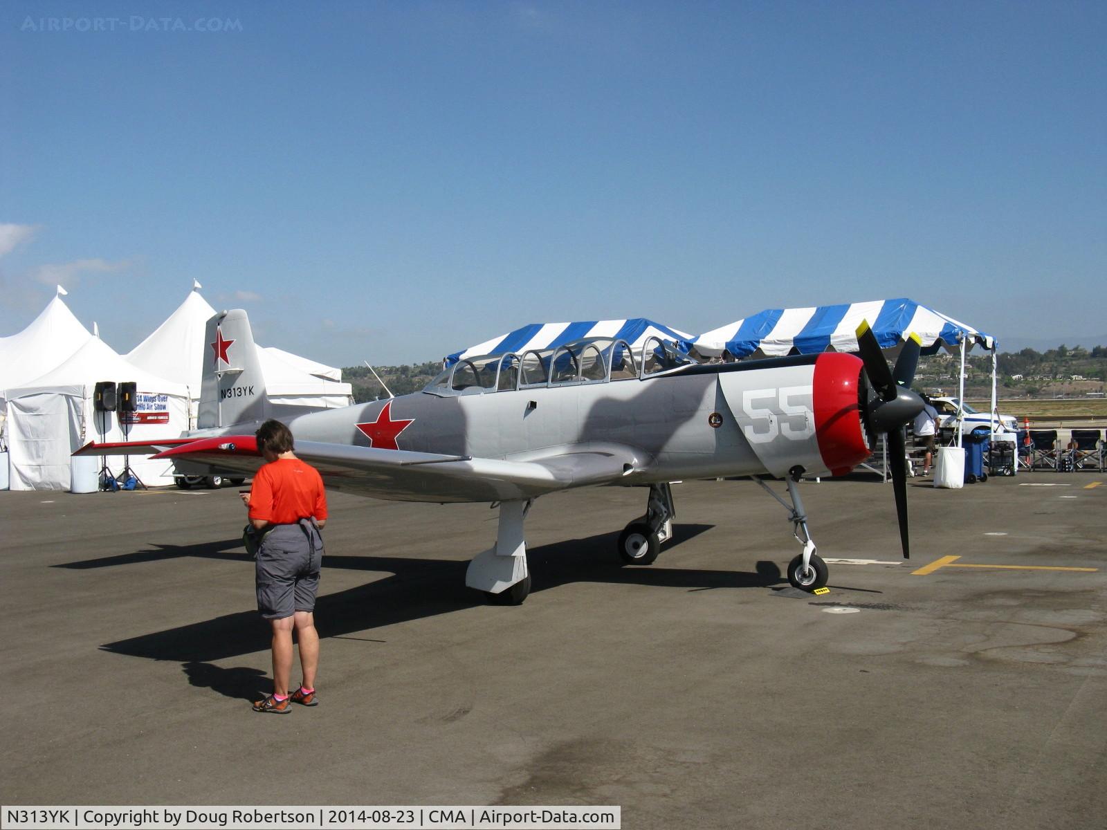 N313YK, 1964 Nanchang CJ-6A C/N 1032013, 1964 Nanchang China CJ-6A, Vedeneev (Ivchenko) M-14P 360 Hp upgrade