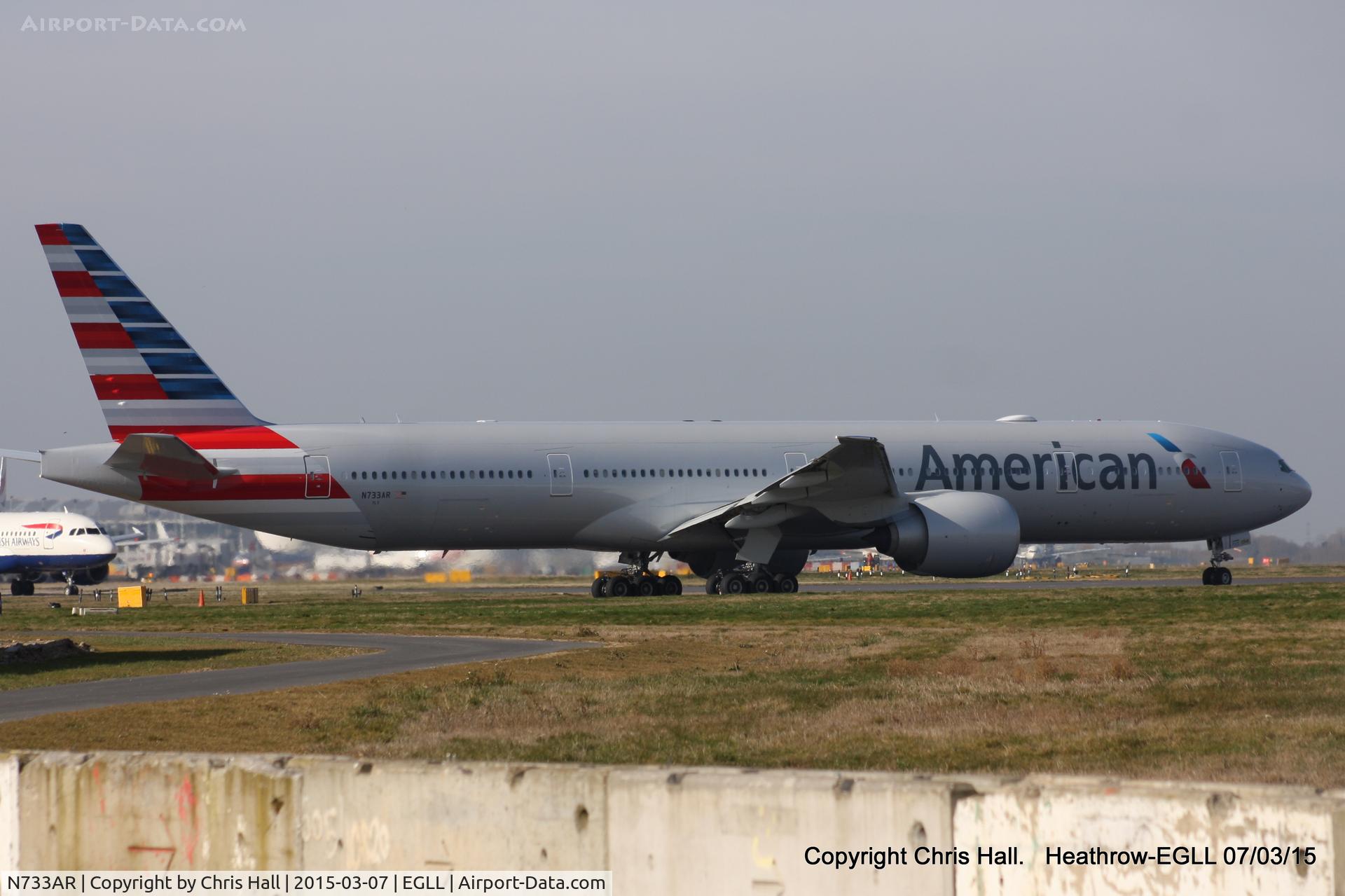 N733AR, 2015 Boeing 777-323/ER C/N 33524, American Airlines