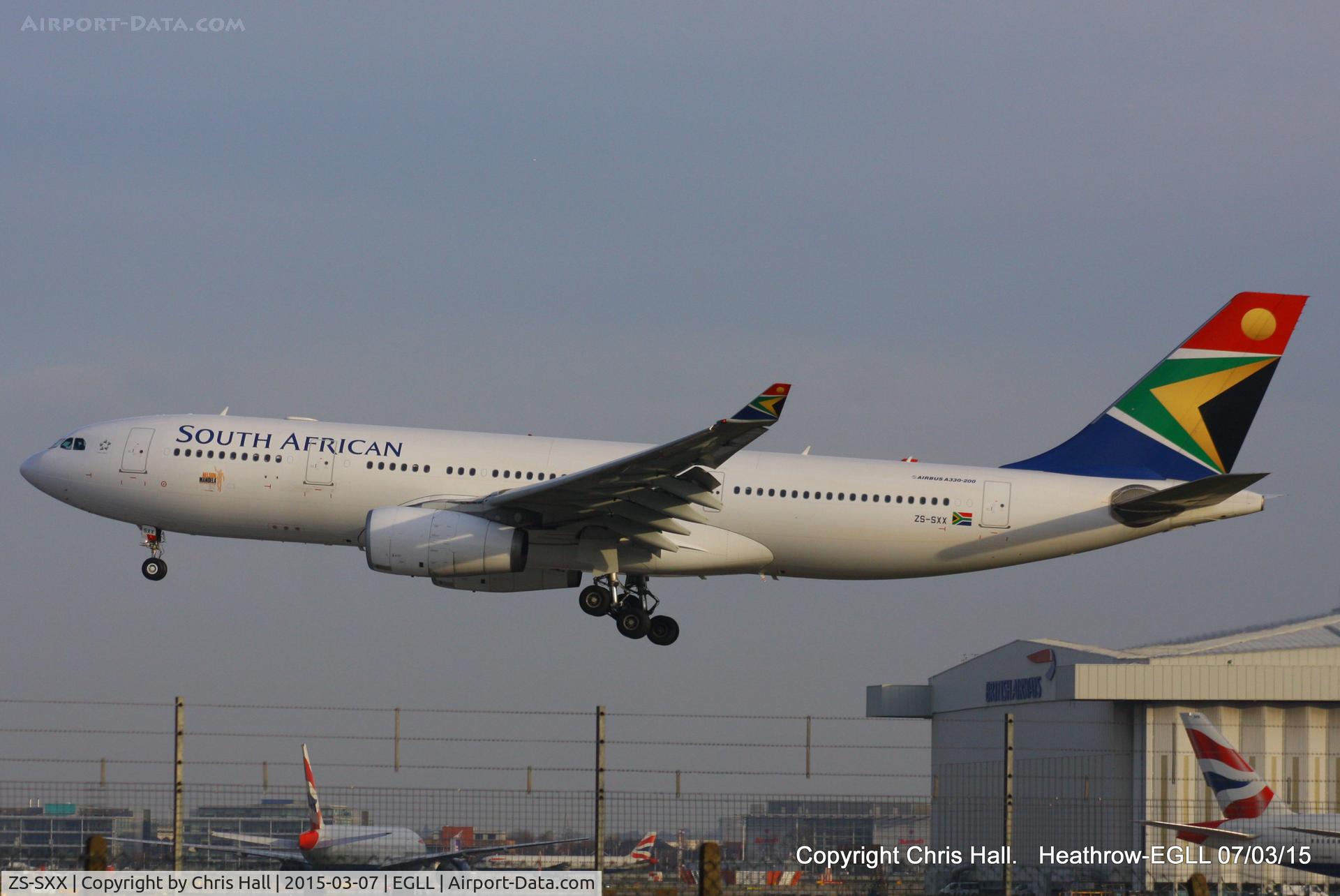 ZS-SXX, 2011 Airbus A330-243 C/N 1223, South African Airways