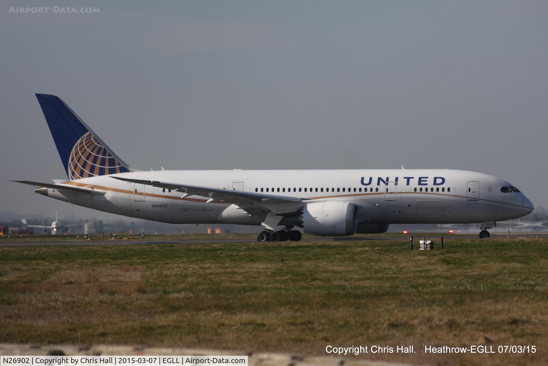 N26902, 2012 Boeing 787-8 Dreamliner C/N 34822, United