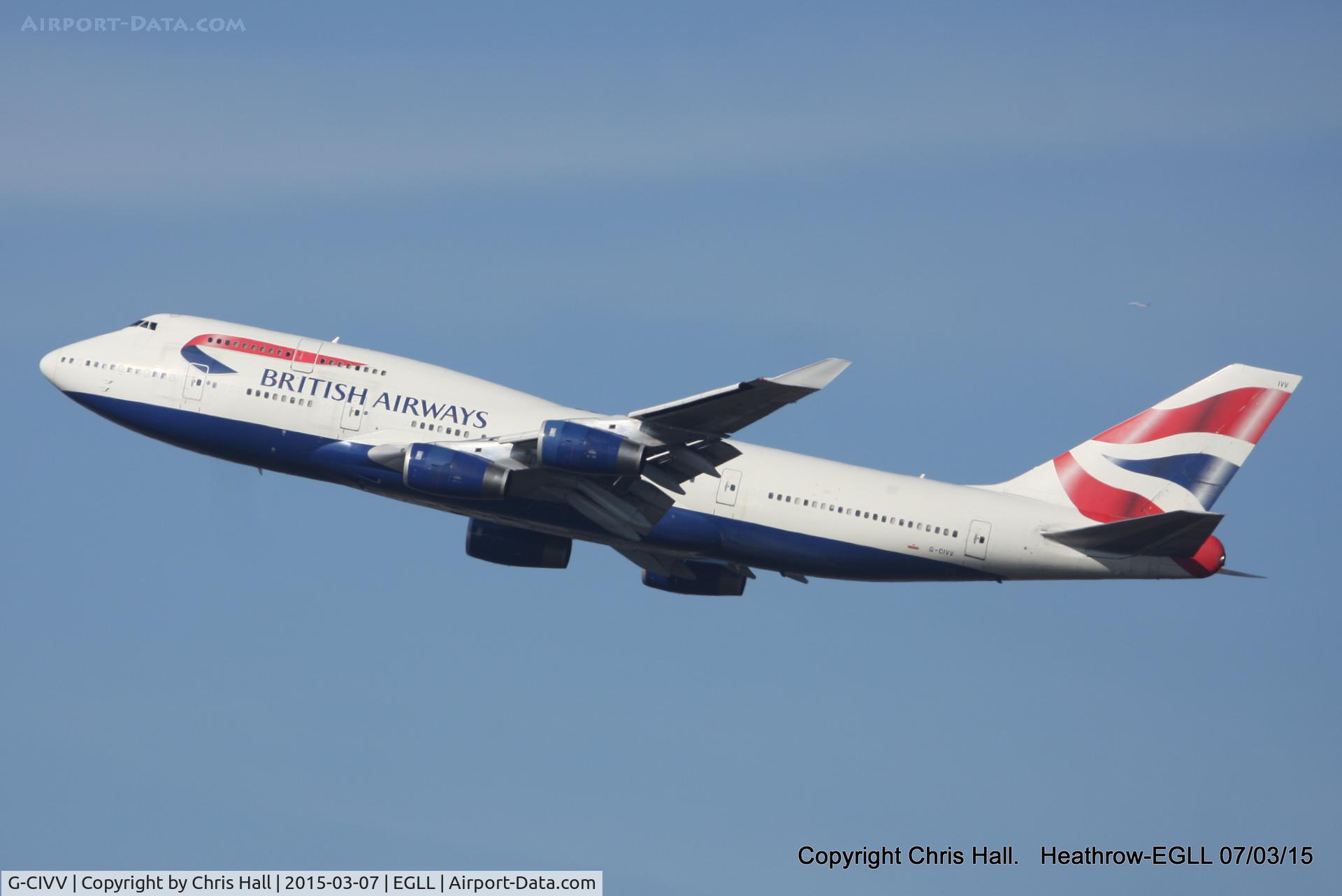G-CIVV, 1998 Boeing 747-436 C/N 25819, British Airways