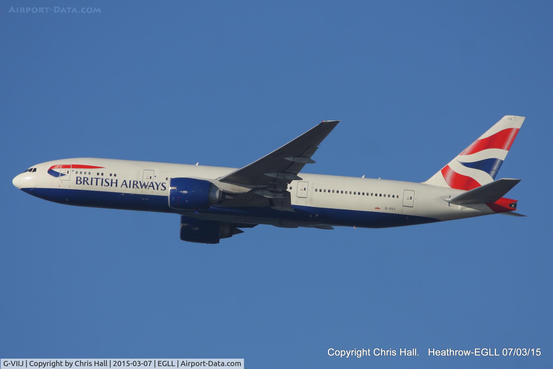 G-VIIJ, 1997 Boeing 777-236/ER C/N 27492, British Airways