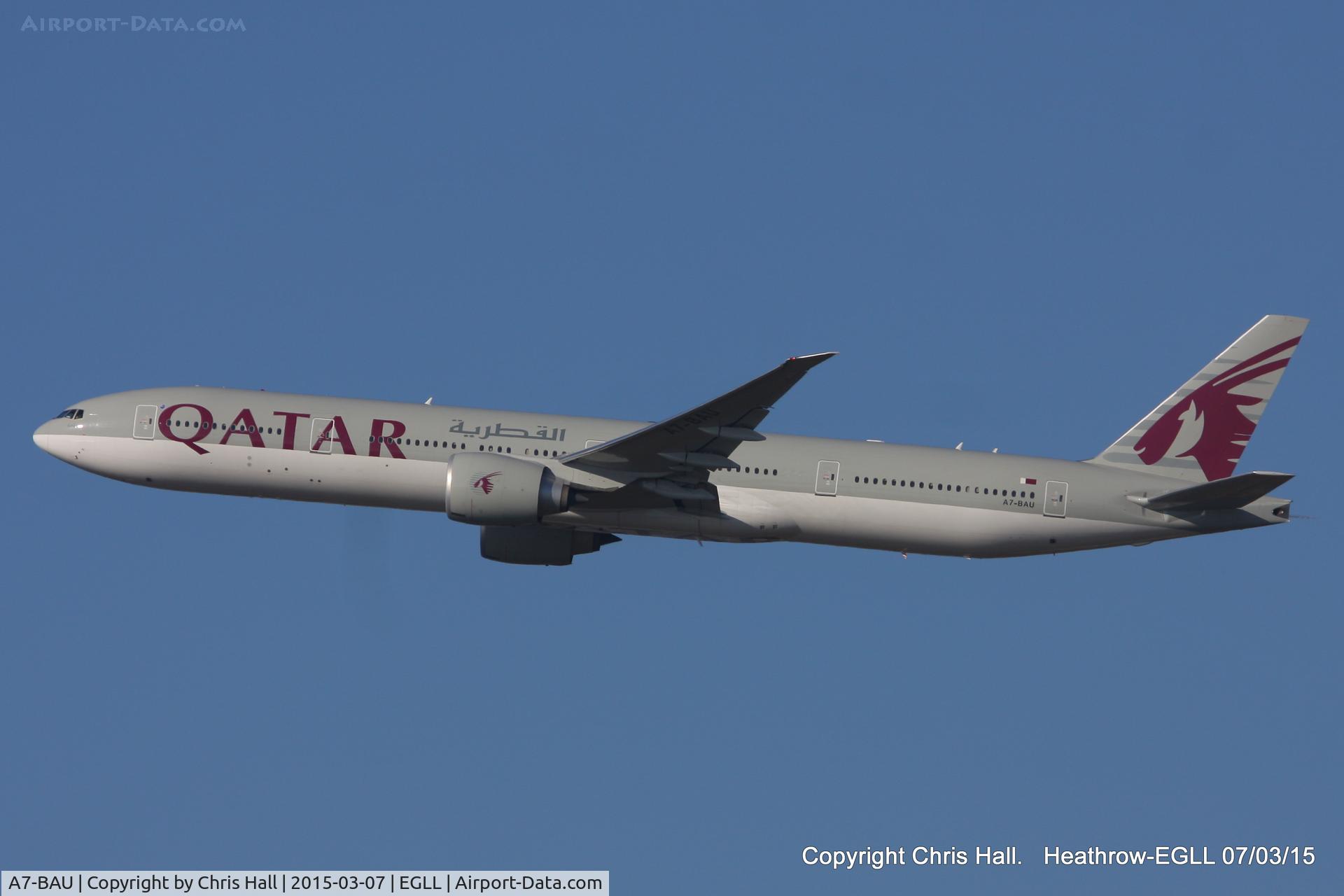 A7-BAU, 2013 Boeing 777-3DZ/ER C/N 41739, Qatar