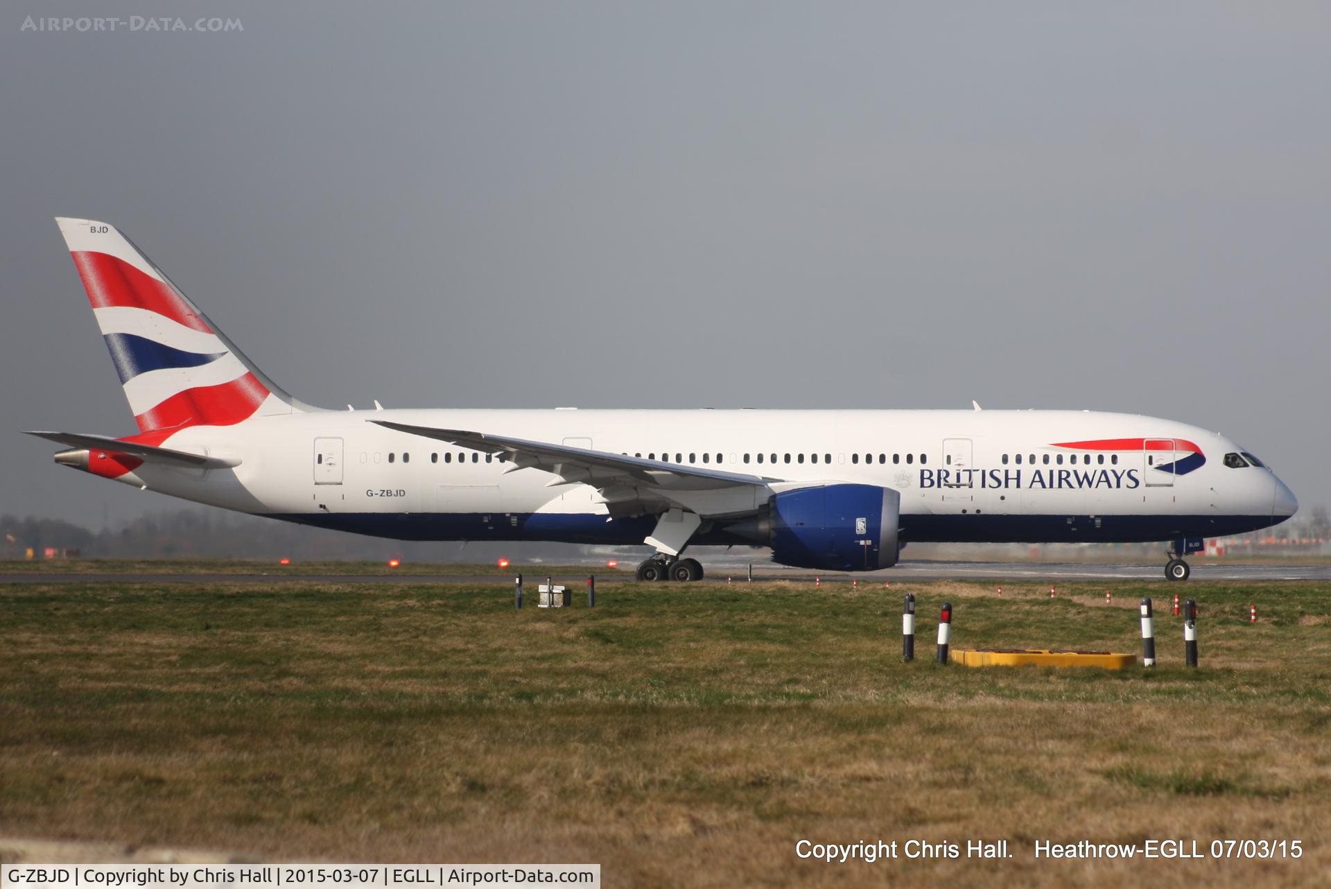 G-ZBJD, 2013 Boeing 787-8 Dreamliner C/N 38619, British Airways