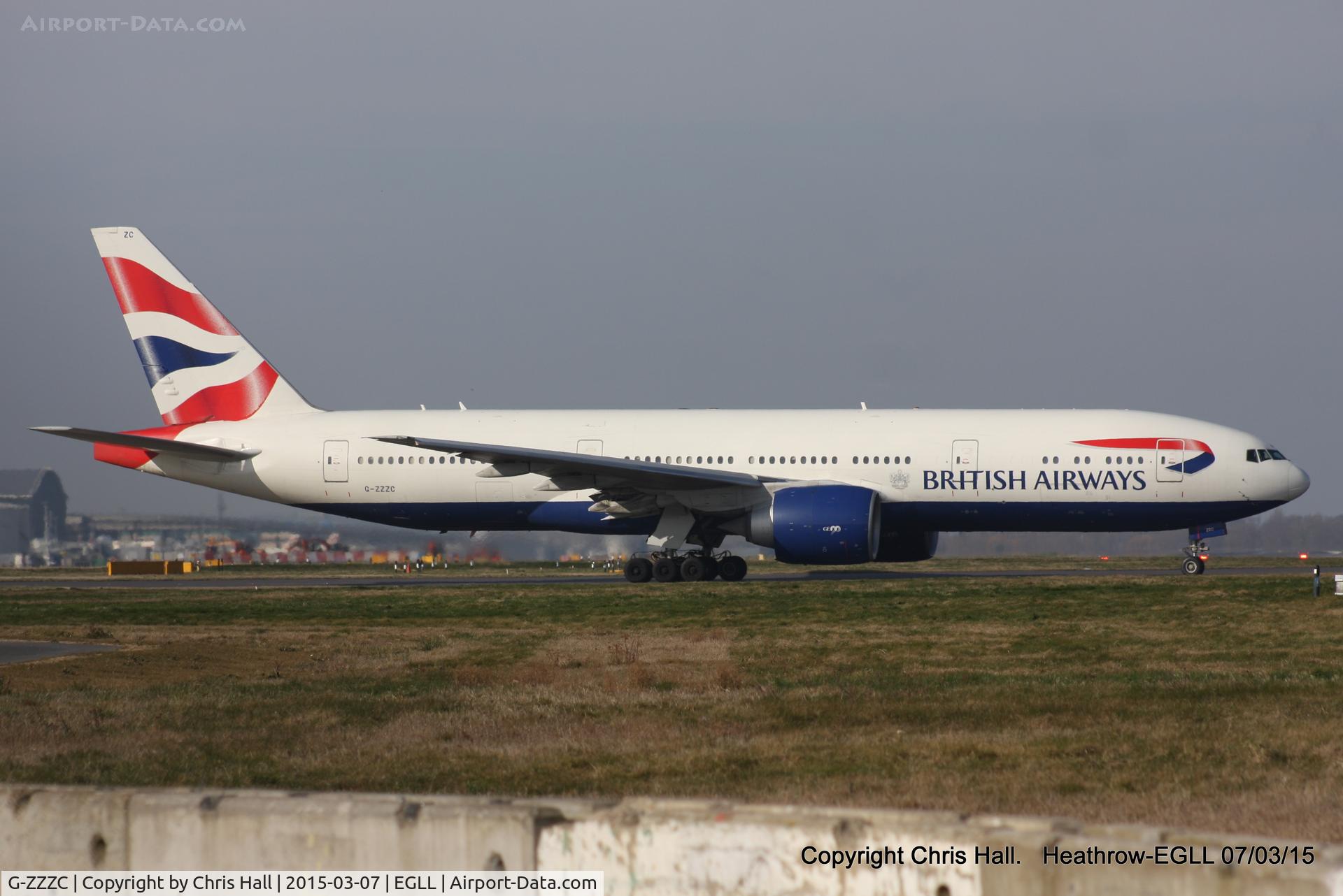 G-ZZZC, 1995 Boeing 777-236 C/N 27107, British Airways