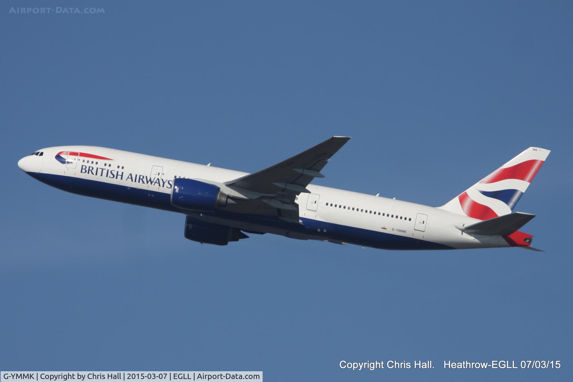 G-YMMK, 2000 Boeing 777-236 C/N 30312, British Airways
