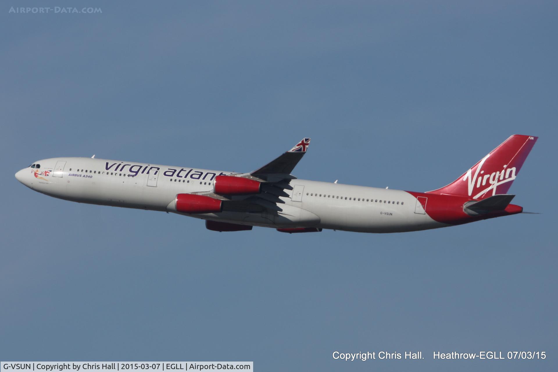 G-VSUN, 1996 Airbus A340-313 C/N 114, Virgin Atlantic