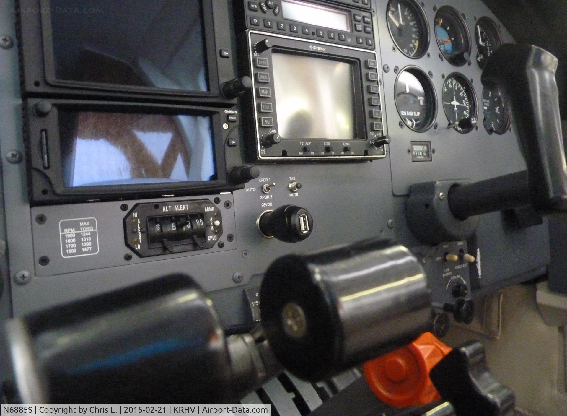 N6885S, 1981 Cessna 425 C/N 425-0144, The cockpit of a 1981 Cessna 425 Conquest. It's currently for sale at Lafferty Aircraft Sales. This is 1 of