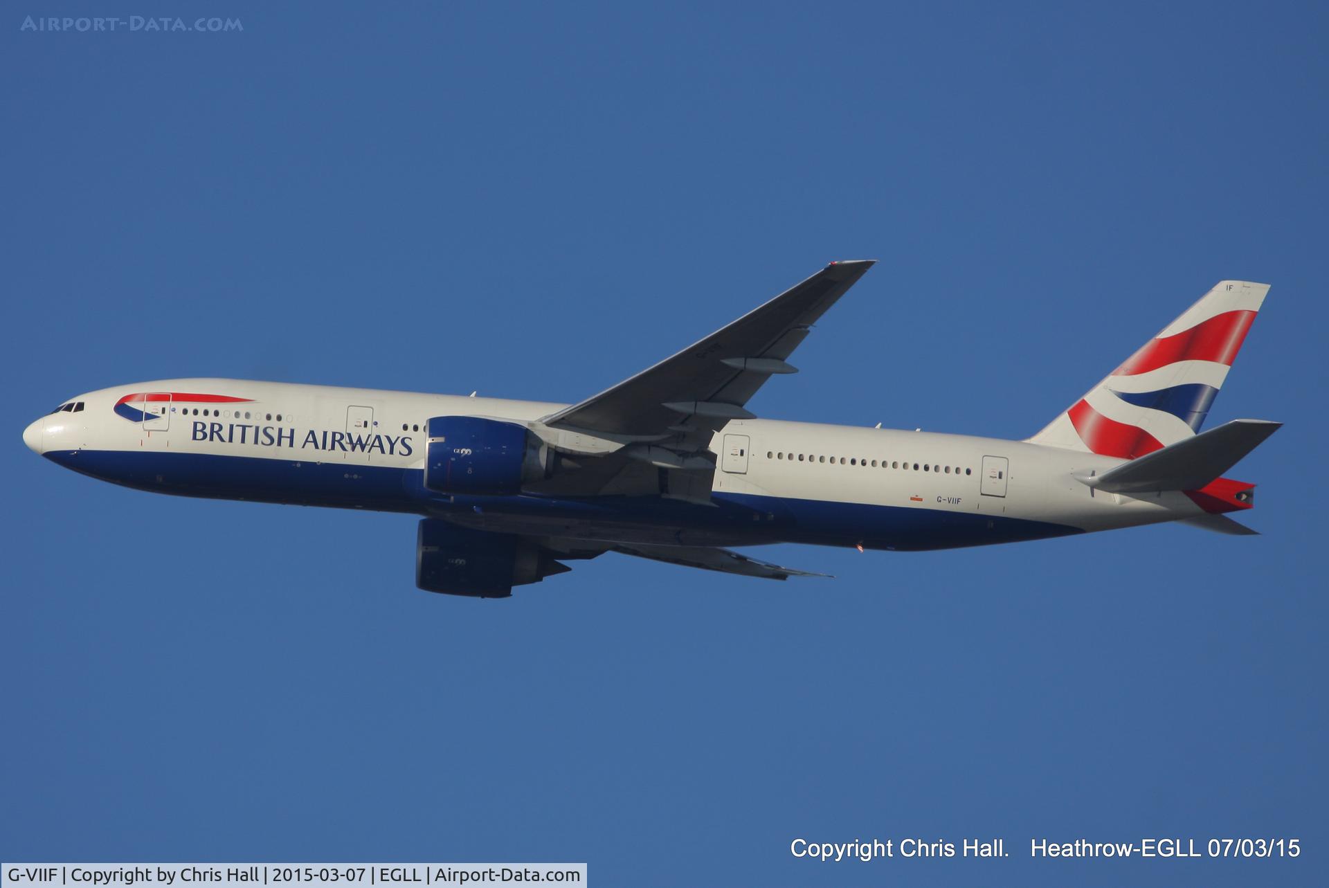 G-VIIF, 1997 Boeing 777-236 C/N 27488, British Airways