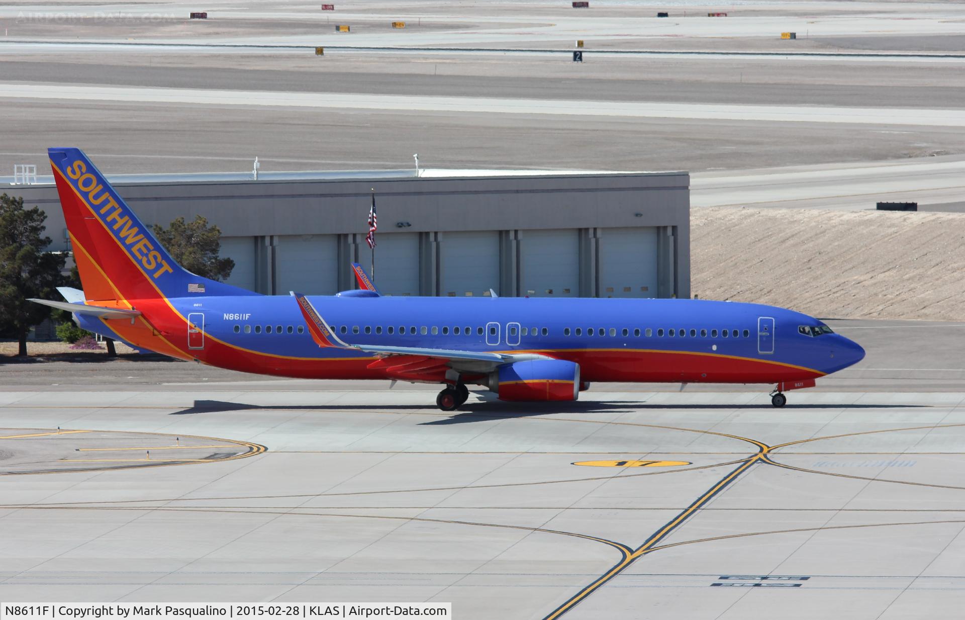 N8611F, 2013 Boeing 737-8H4 C/N 36892, Boeing 737-800