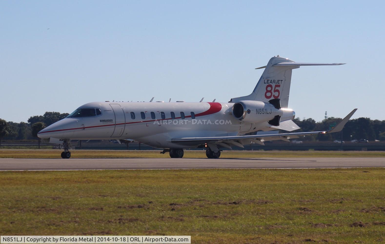 N851LJ, 2014 Bombardier Learjet 85 C/N 8001, Lear 85