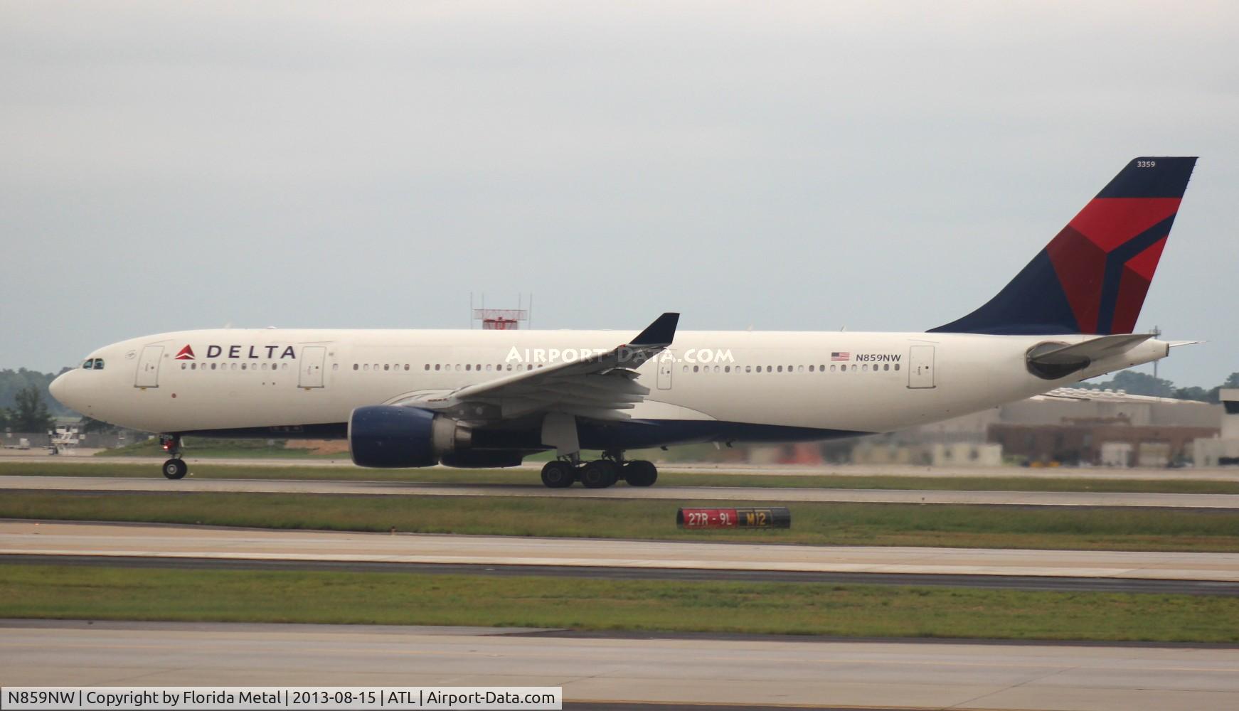 N859NW, 2006 Airbus A330-223 C/N 0722, Delta A330-200