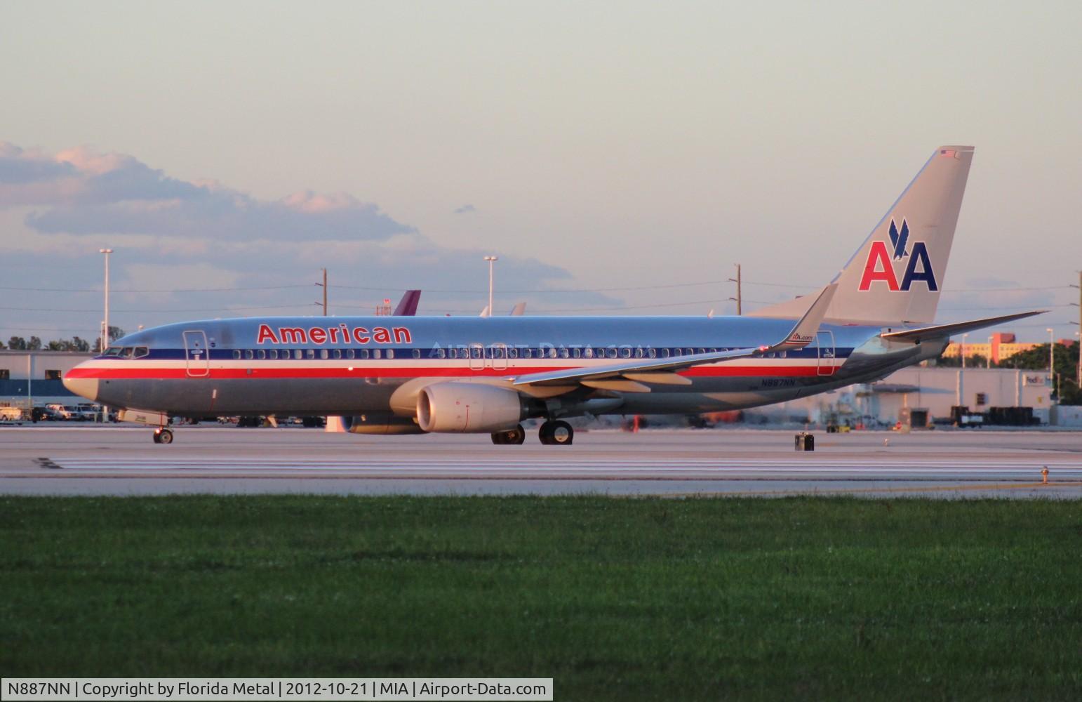 N887NN, 2012 Boeing 737-823 C/N 31141, American