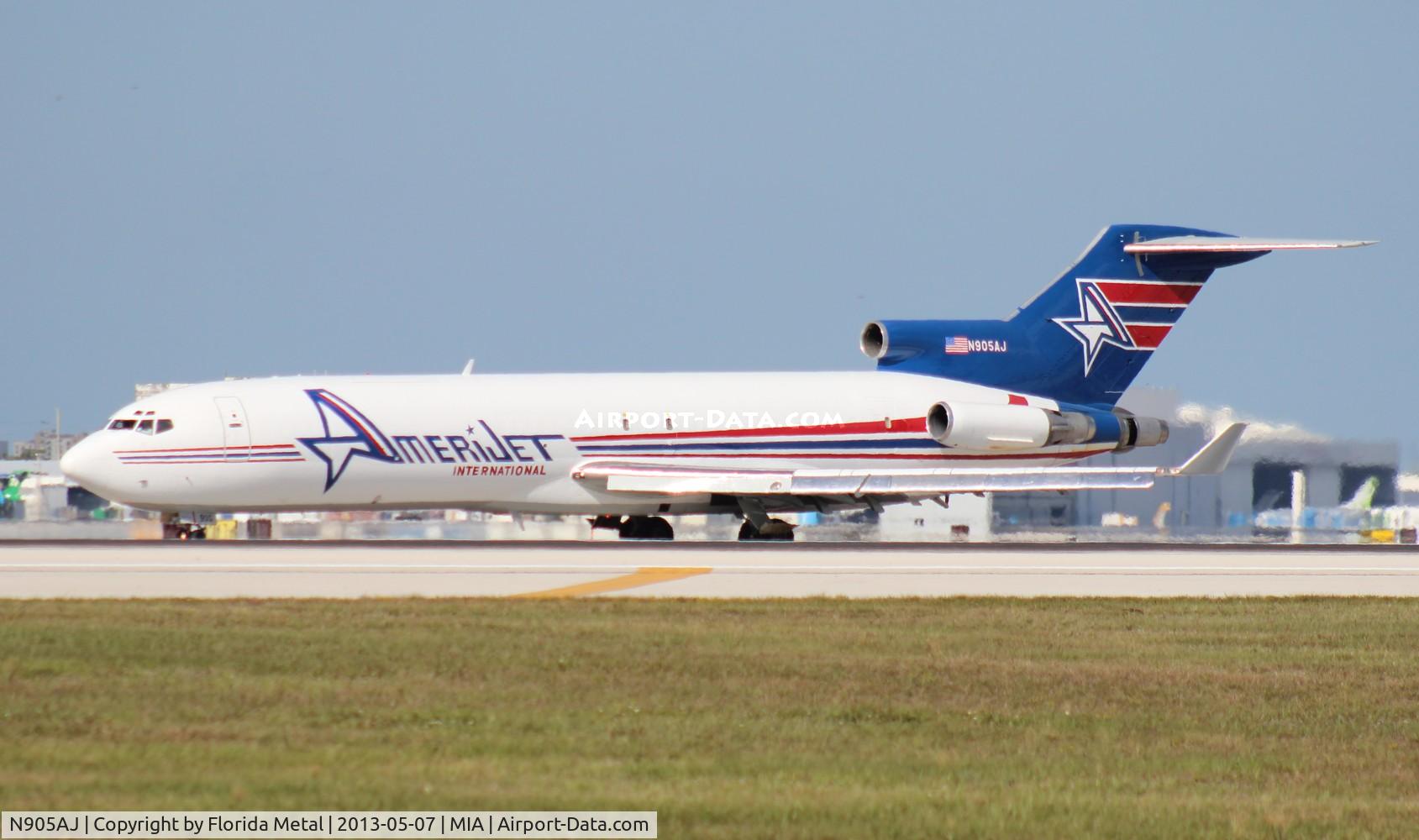 N905AJ, 1980 Boeing 727-231 C/N 21989, Amerijet