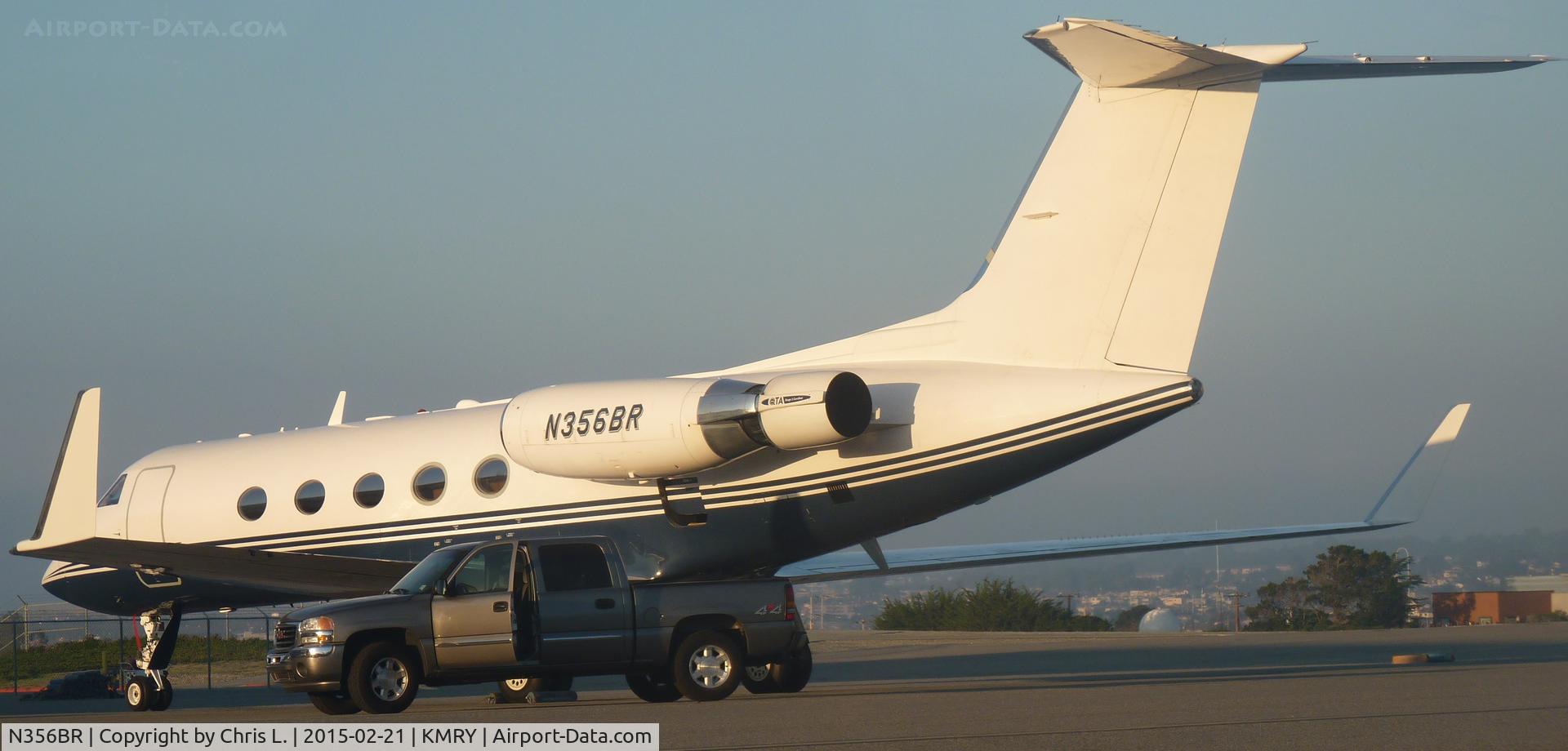 N356BR, 1982 Gulfstream G-1159A Gulfstream III C/N 356, A 1982 Gulfstream parked on the ramp at Monterey.