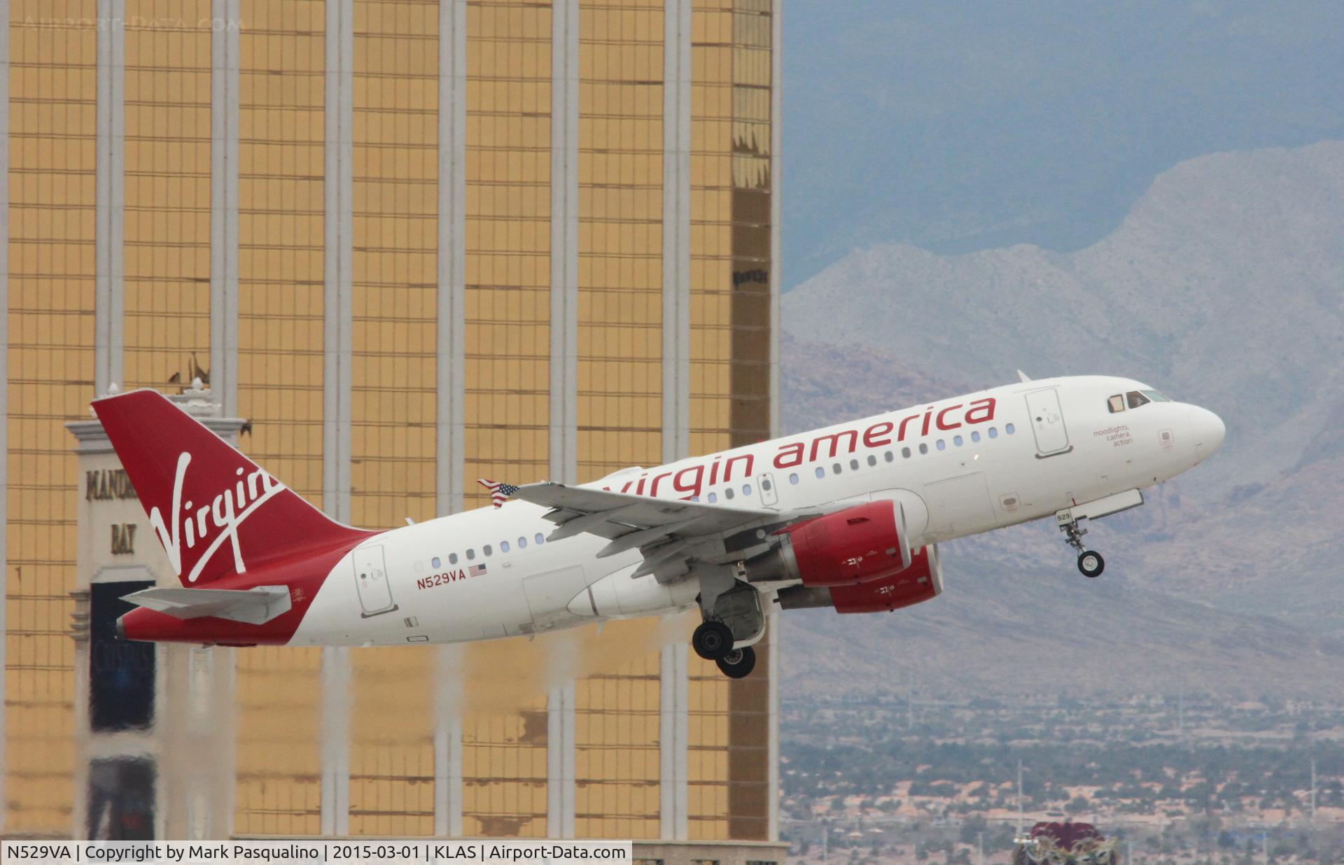 N529VA, 2008 Airbus A319-112 C/N 3684, Airbus A319