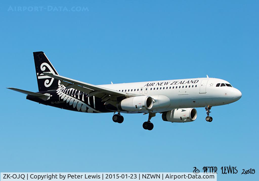 ZK-OJQ, 2011 Airbus A320-232 C/N 4584, Air New Zealand Ltd., Auckland