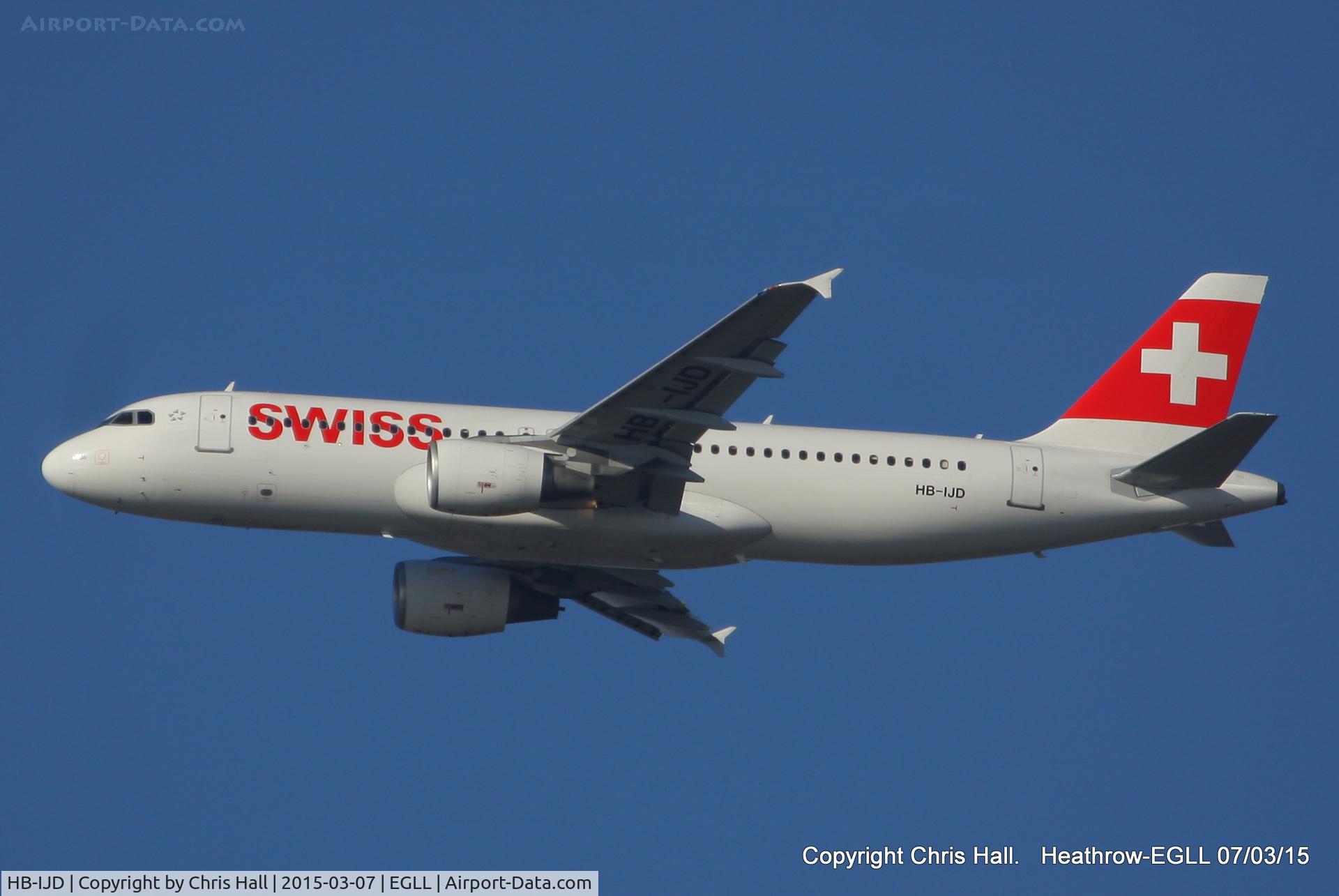 HB-IJD, 1995 Airbus A320-214 C/N 553, Swiss