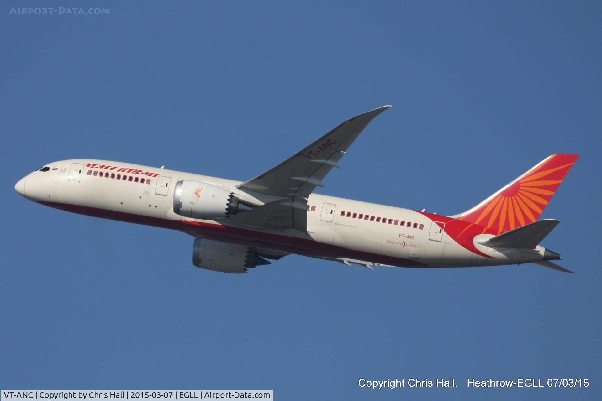 VT-ANC, 2010 Boeing 787-8 Dreamliner C/N 36279, Air India