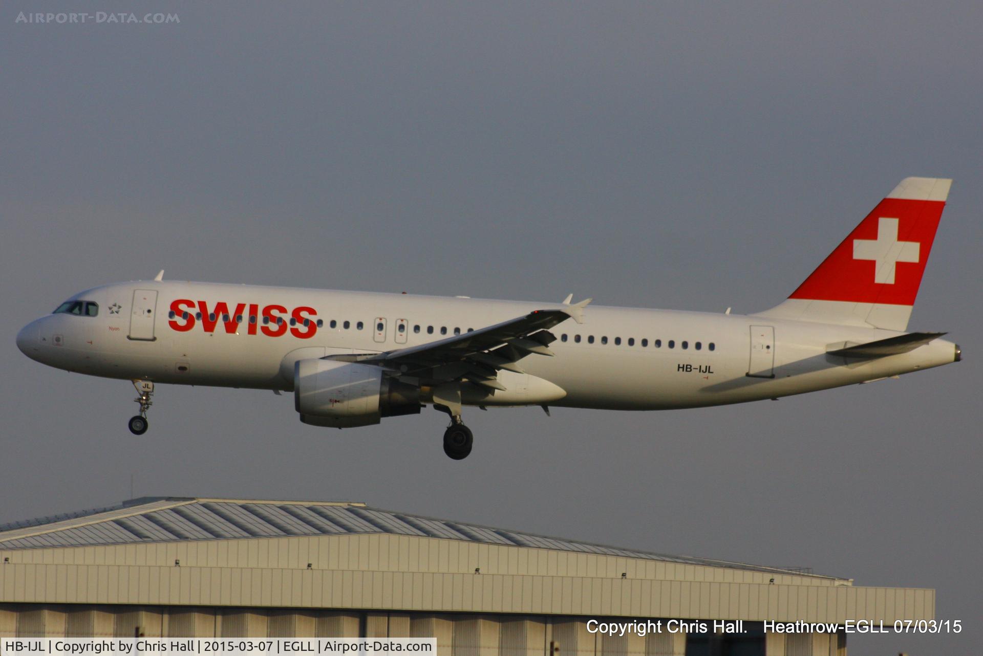 HB-IJL, 1996 Airbus A320-214 C/N 603, Swiss