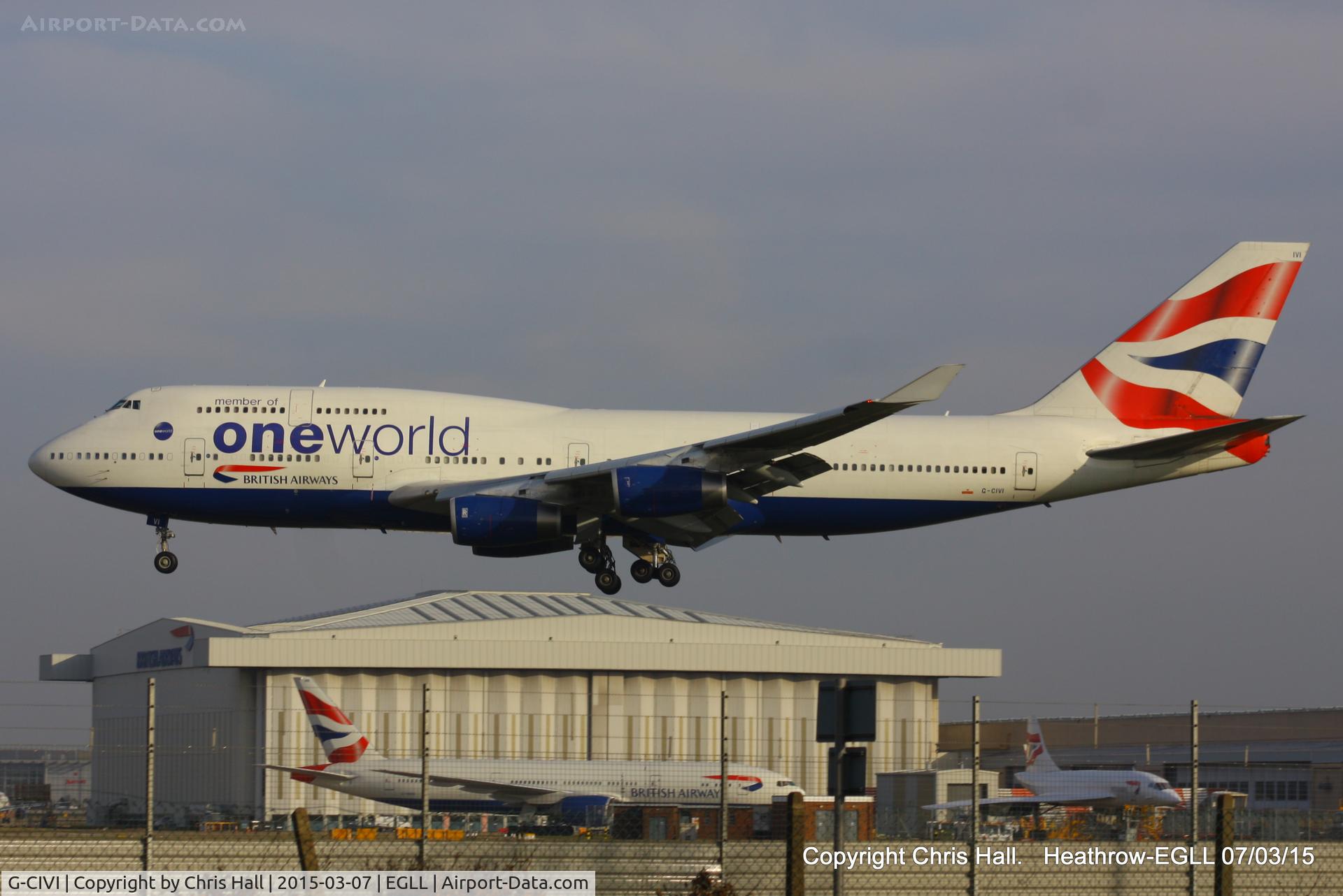 G-CIVI, 1996 Boeing 747-436 C/N 25814, British Airways
