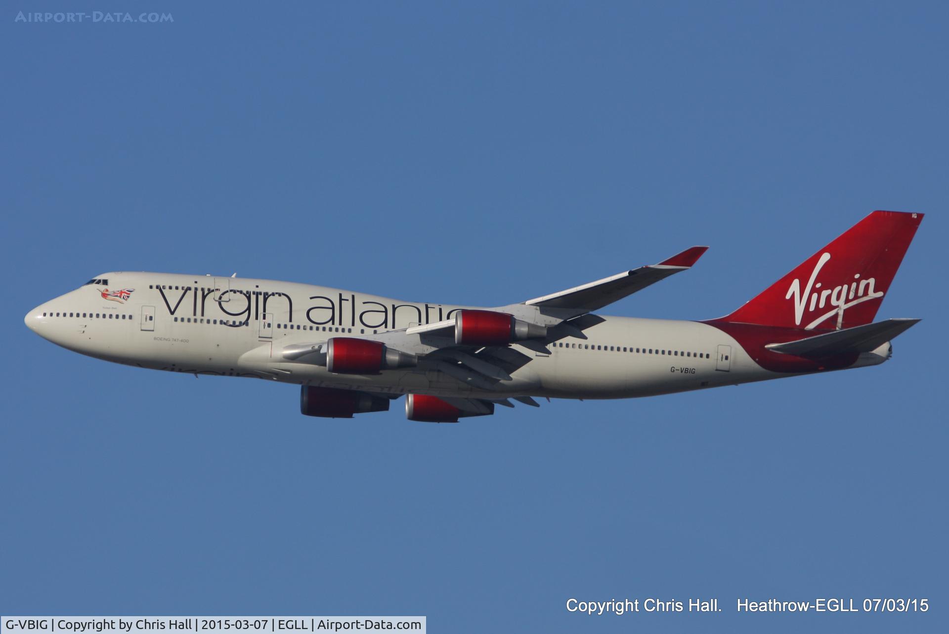G-VBIG, 1996 Boeing 747-4Q8 C/N 26255, Virgin Atlantic
