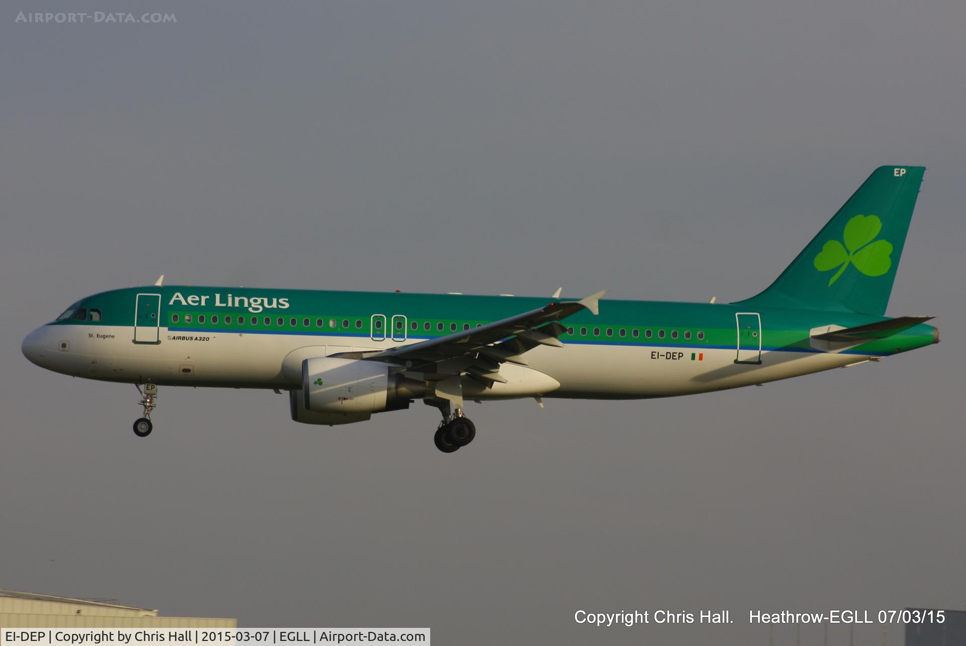 EI-DEP, 2005 Airbus A320-214 C/N 2542, Aer Lingus