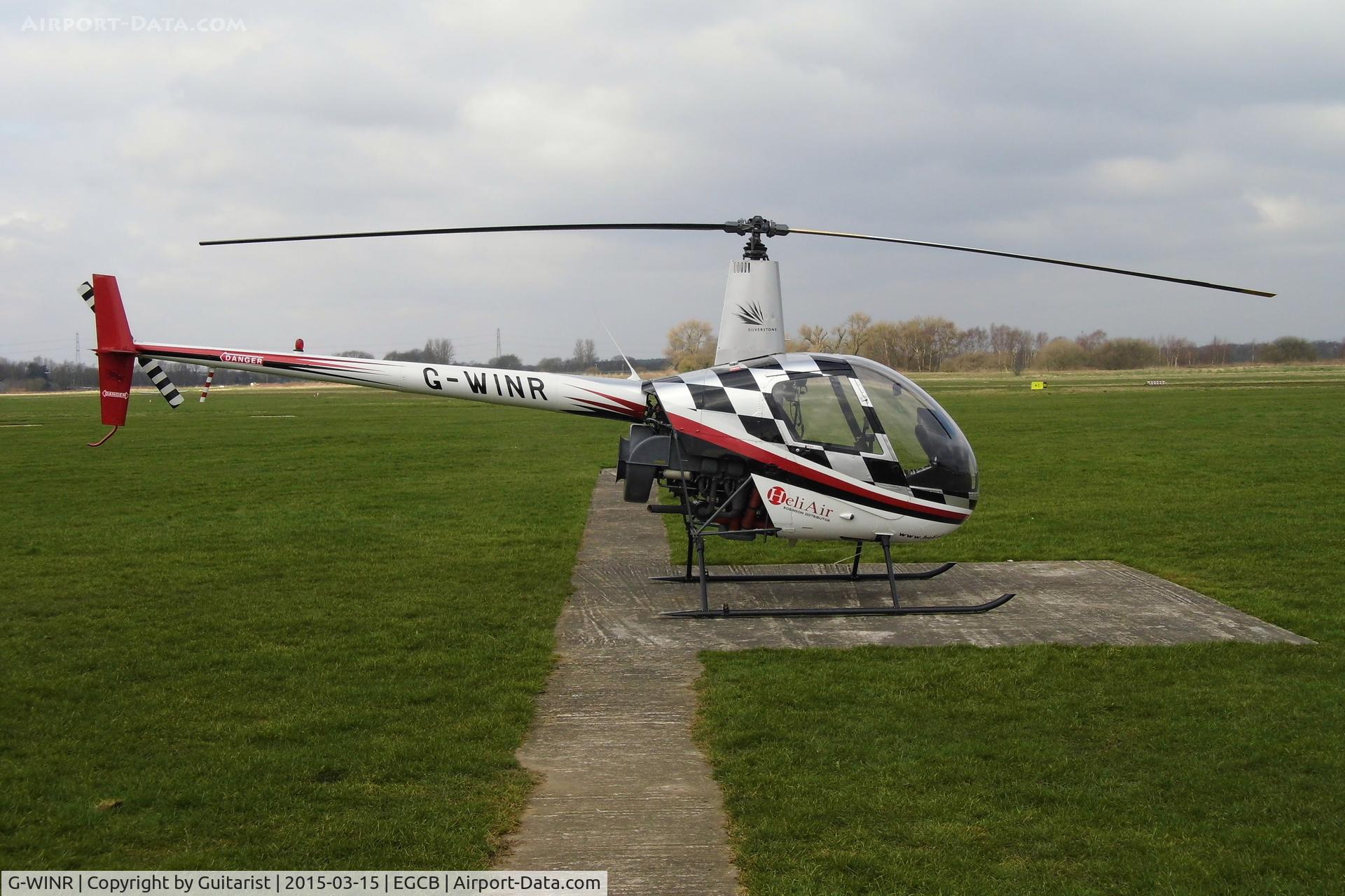 G-WINR, 1991 Robinson R22 Beta C/N 1709, City Airport Manchetser