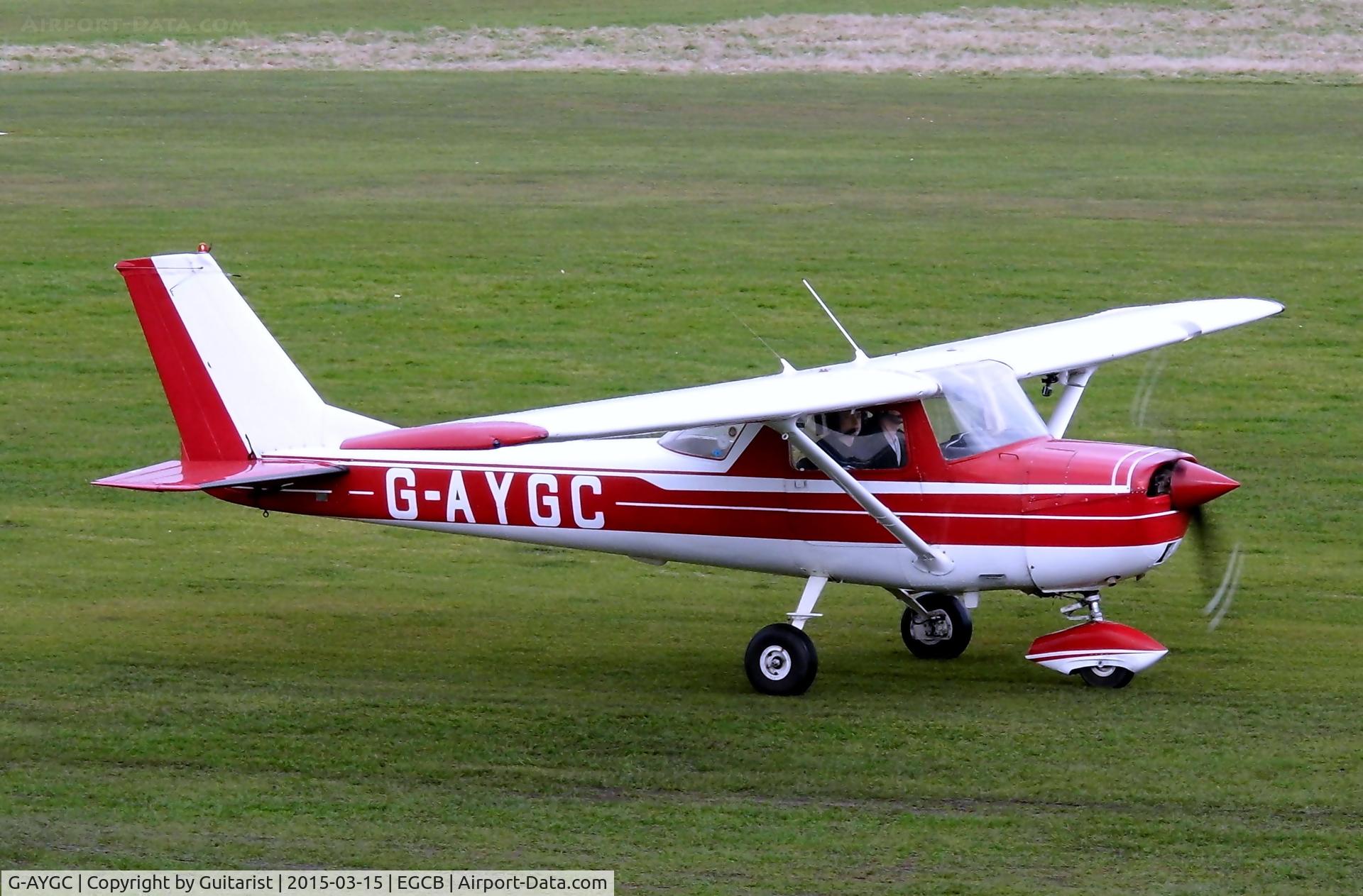 G-AYGC, 1970 Reims F150K C/N 0556, City Airport Manchester