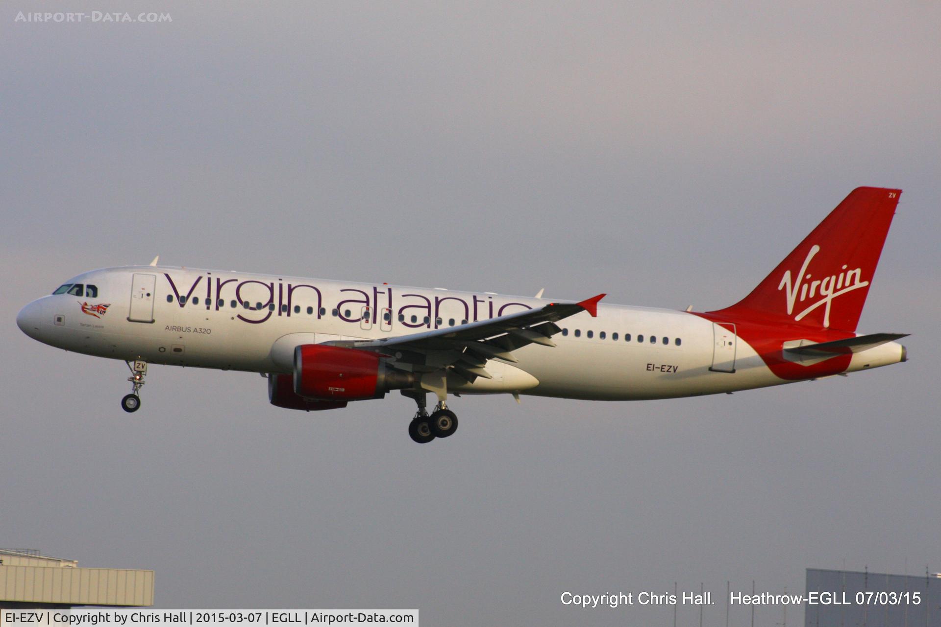 EI-EZV, 2003 Airbus A320-214 C/N 2001, Virgin Atlantic