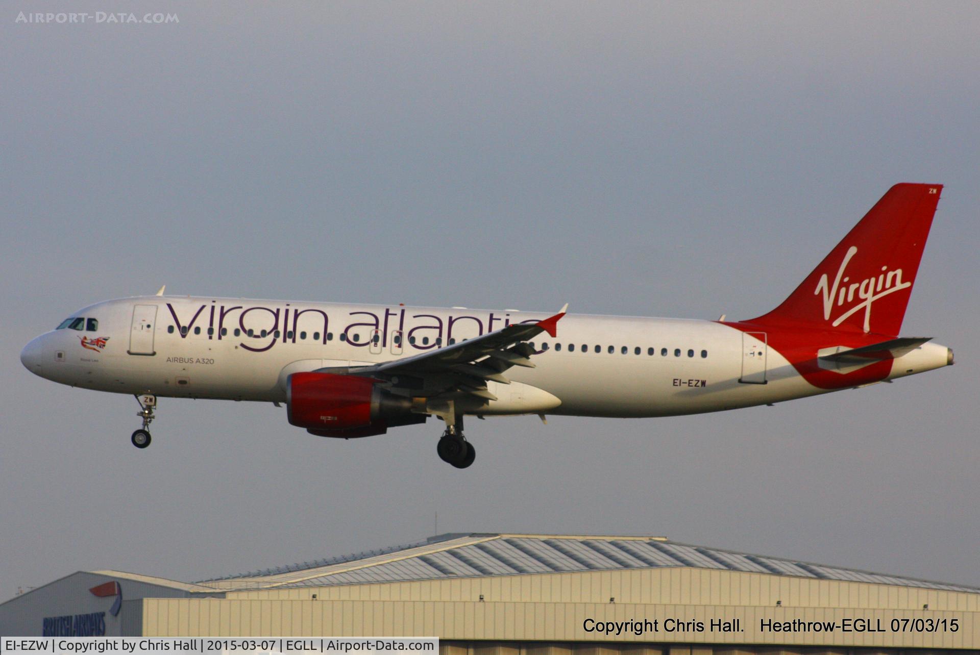 EI-EZW, 2003 Airbus A320-214 C/N 1983, Virgin Atlantic