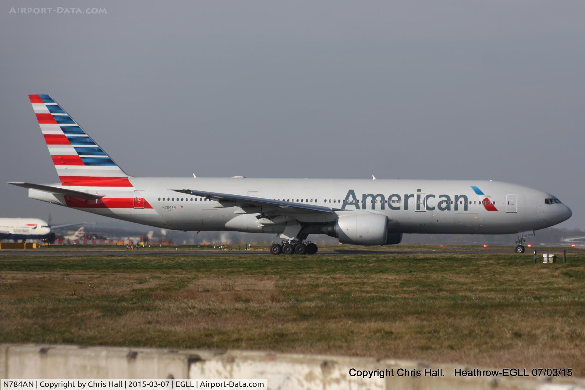 N784AN, 2000 Boeing 777-223 C/N 29588, American Airlines