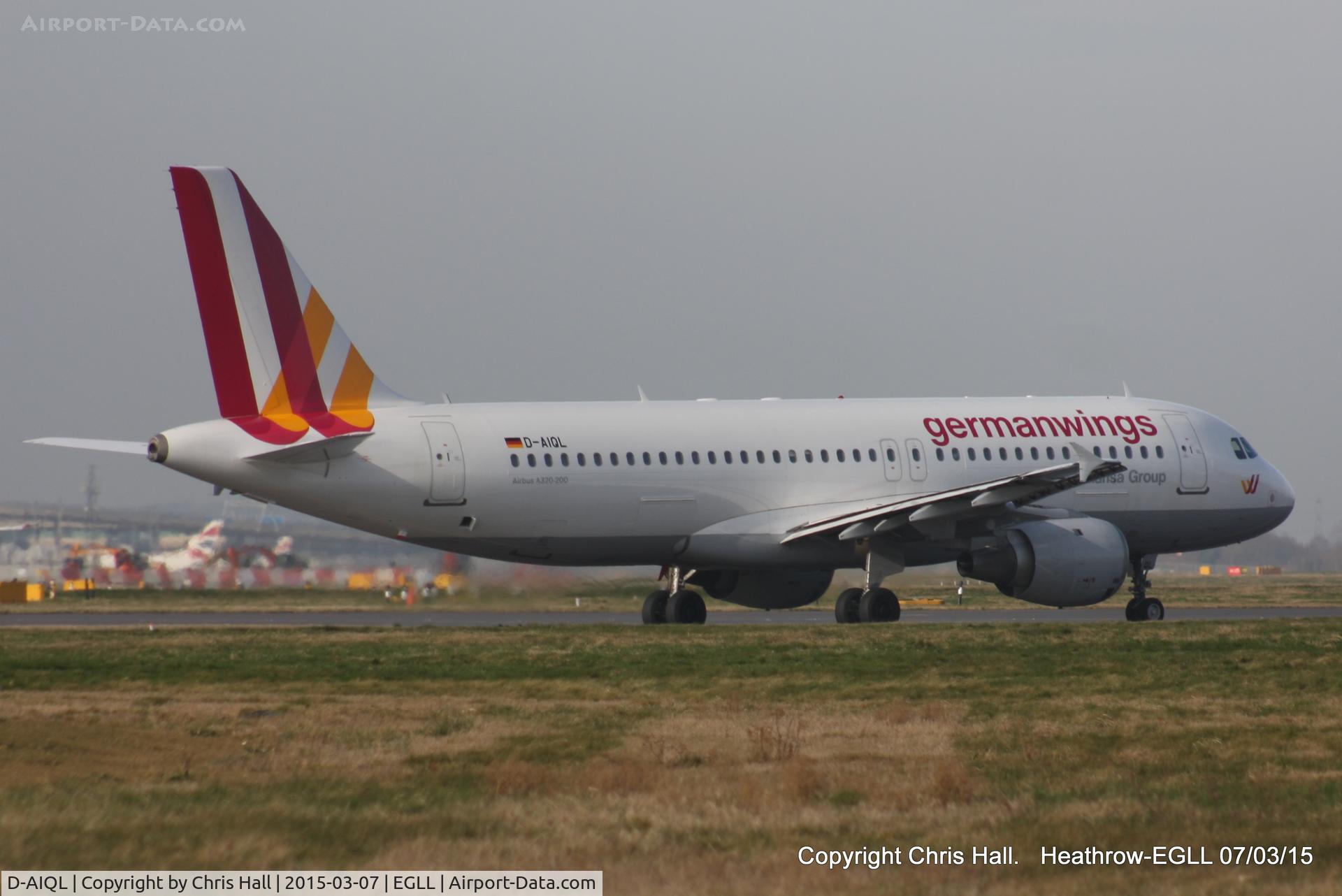 D-AIQL, 1991 Airbus A320-211 C/N 0267, Germanwings