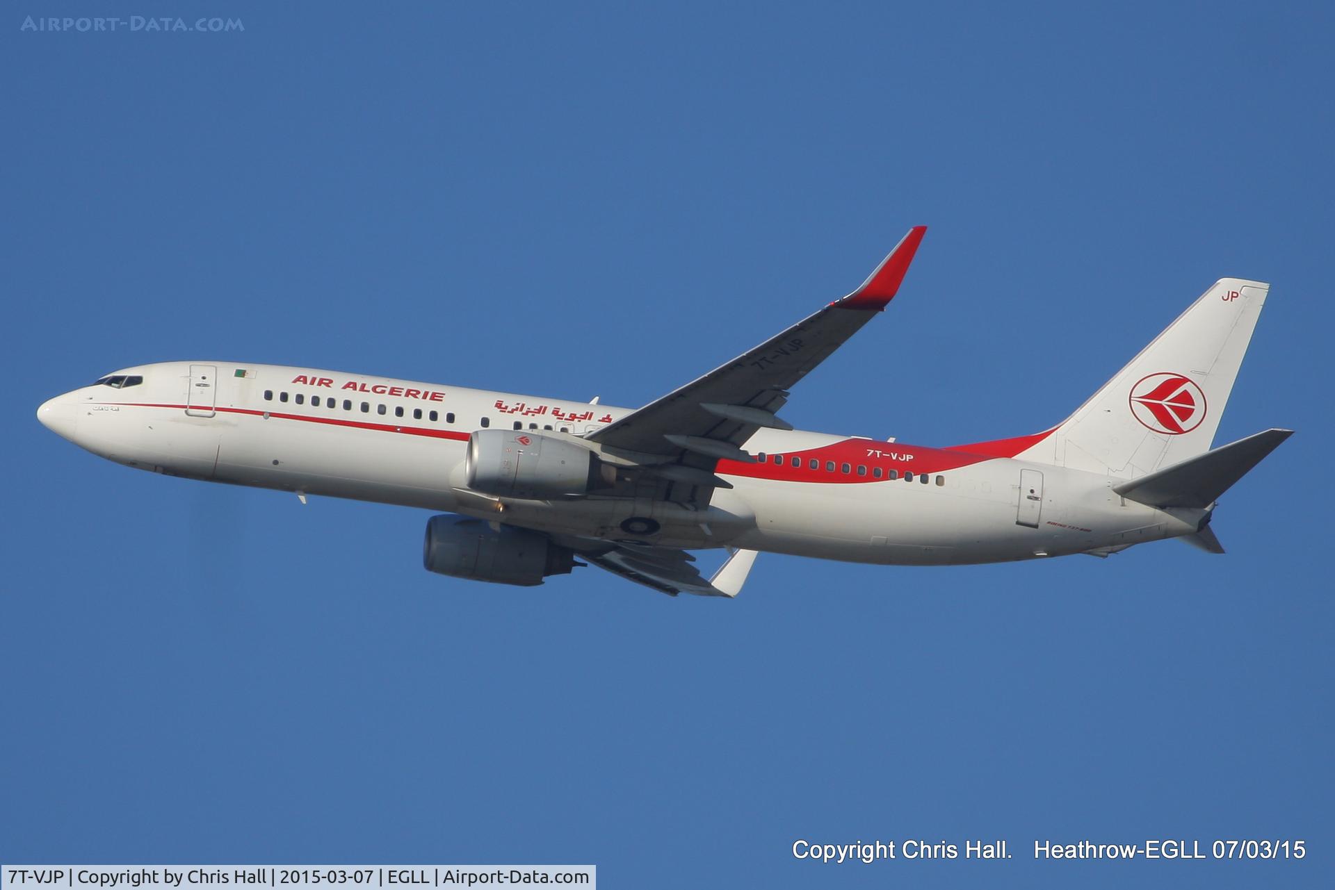 7T-VJP, 2001 Boeing 737-8D6 C/N 30208, Air Algérie