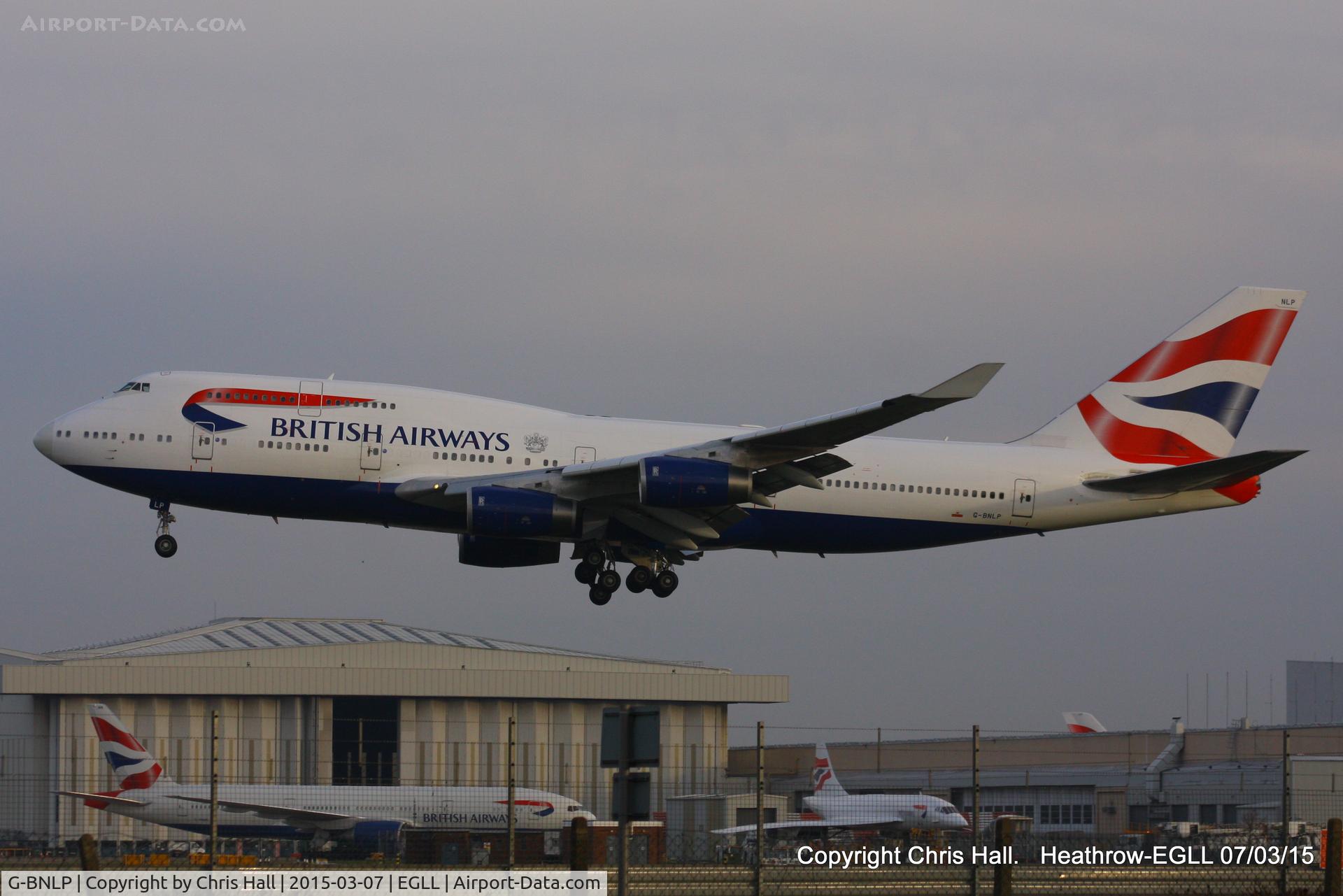 G-BNLP, 1990 Boeing 747-436 C/N 24058, British Airways