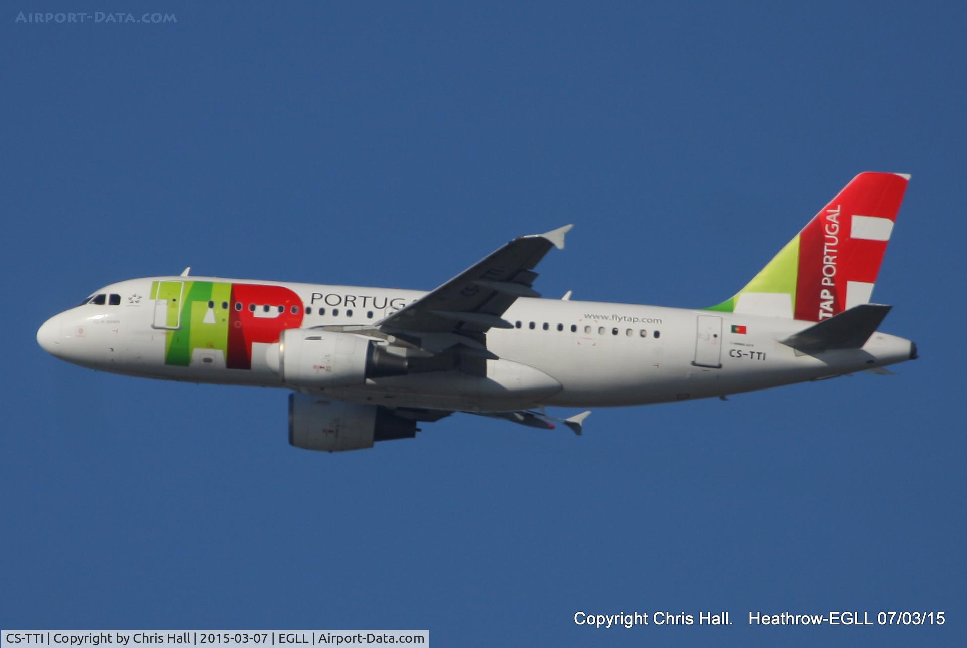 CS-TTI, 1998 Airbus A319-111 C/N 933, TAP - Air Portugal